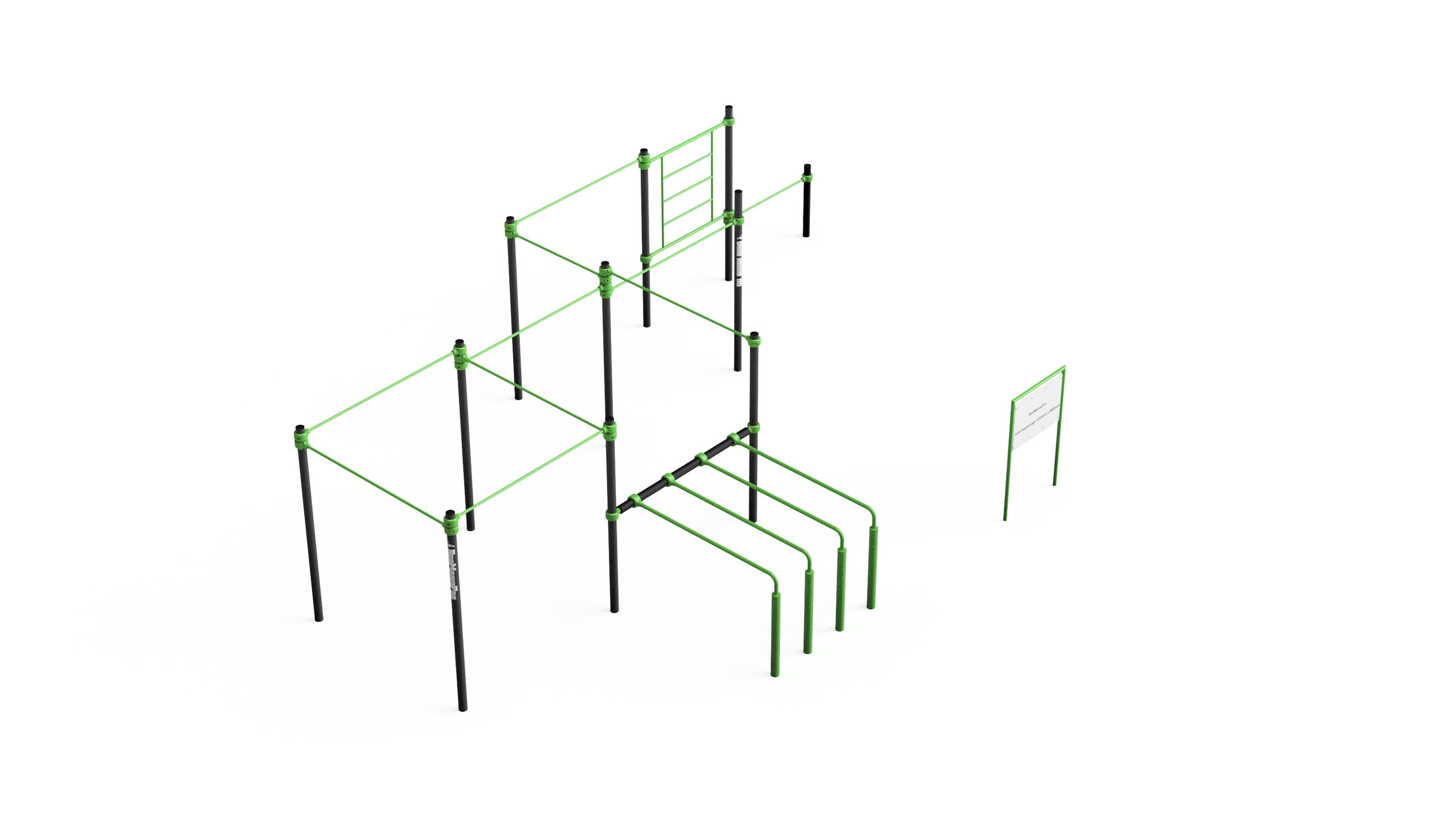 Calisthenics freestyle park XS (BMP-51050)