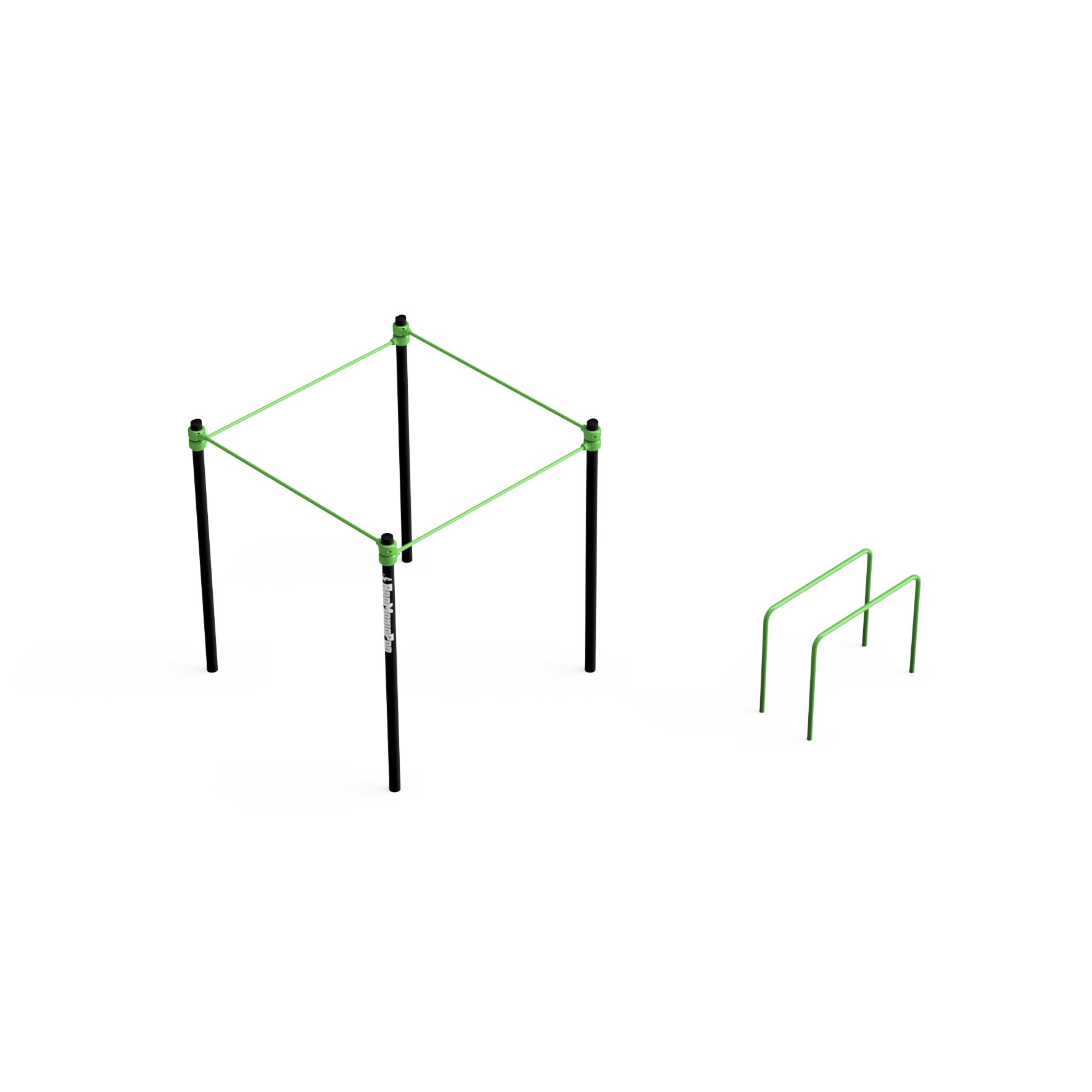 BarMania Pro iron freestyle bars (BMP-53007)