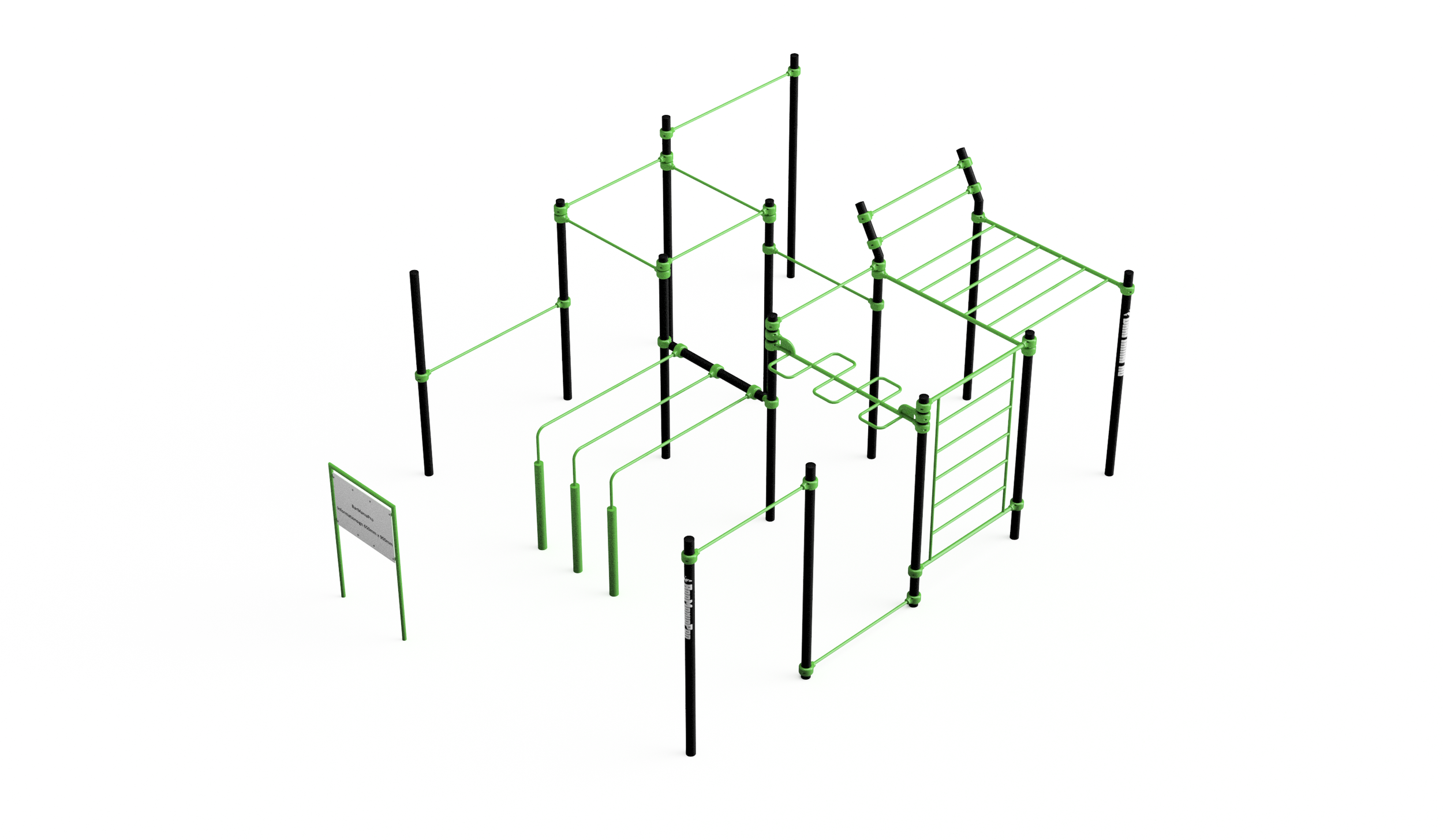 Calisthenics jungle gym (BMP-51042)