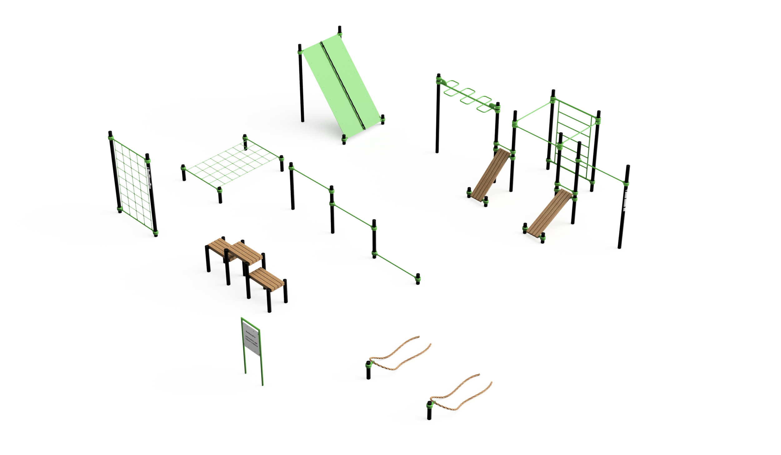 Calisthenics bootcamp park advanced (BMP-61014)