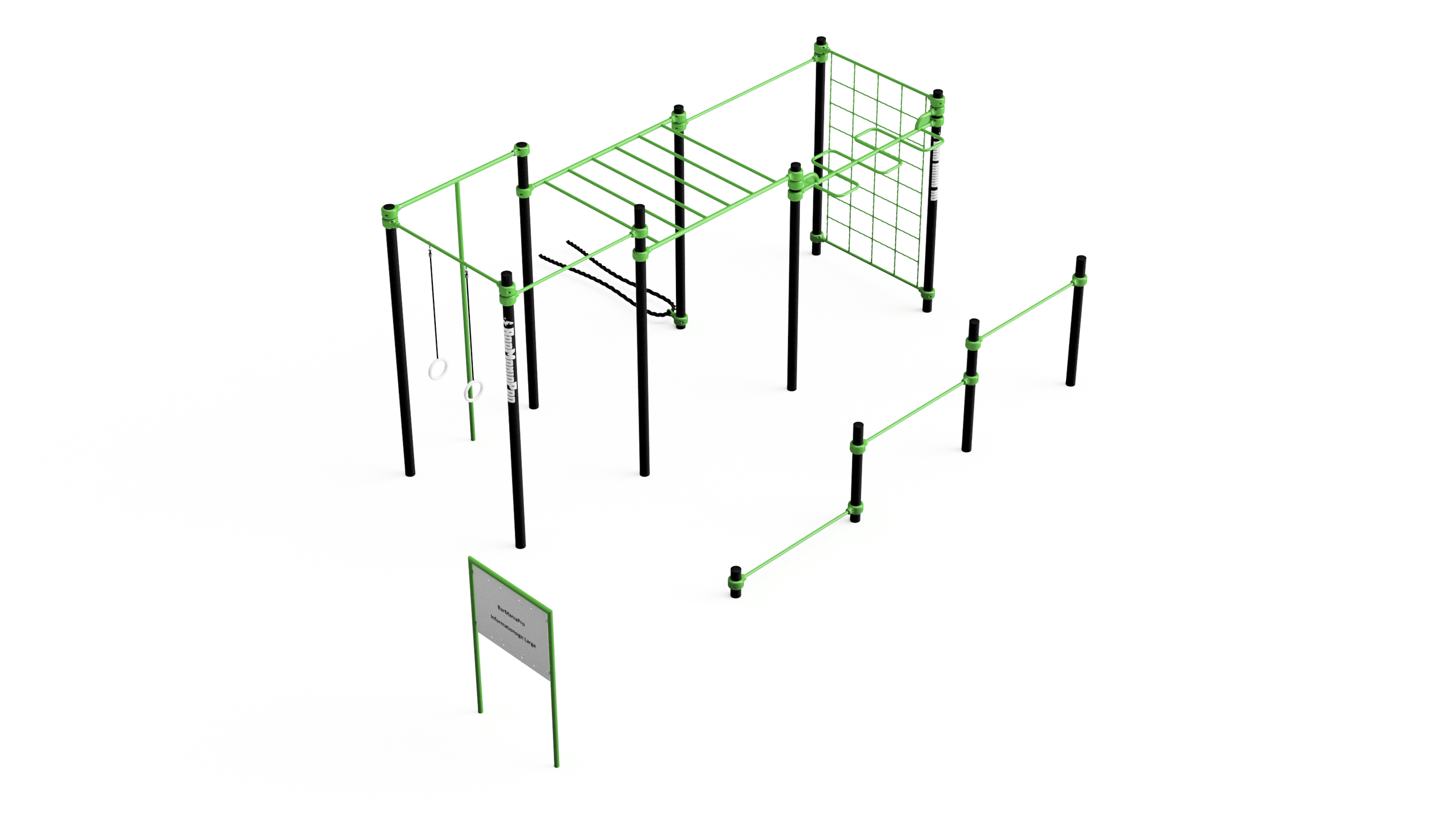 Calisthenics bootcamp park basic (BMP-61013)