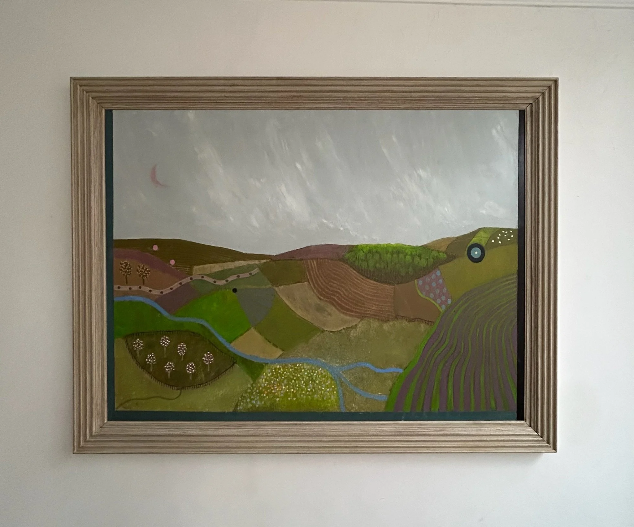 A Cotswolds Copse 
(Height 134 cms x Lenght 104 cms)