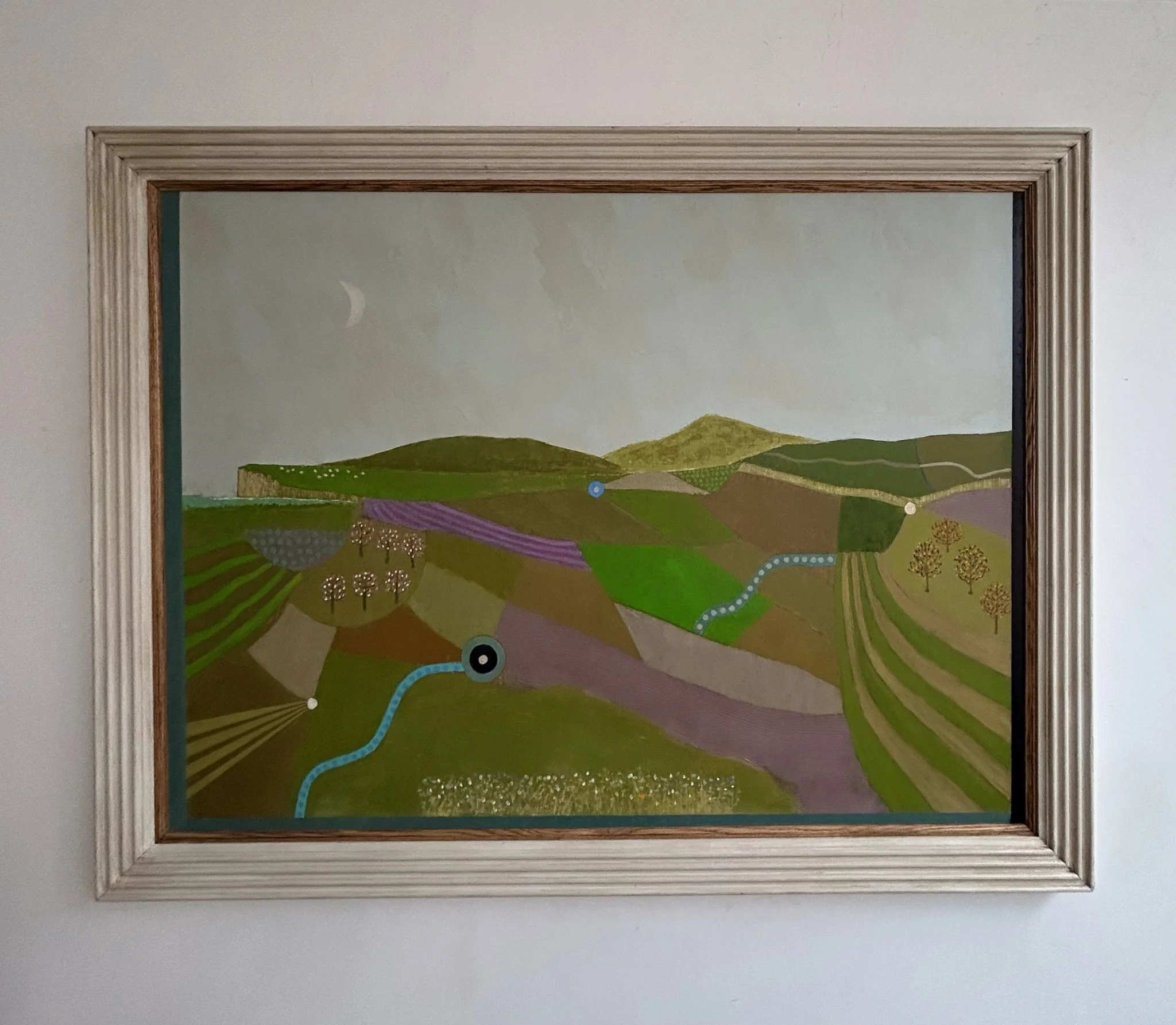Sussex Evening 
(Height 134 cms x Length 104 cms)