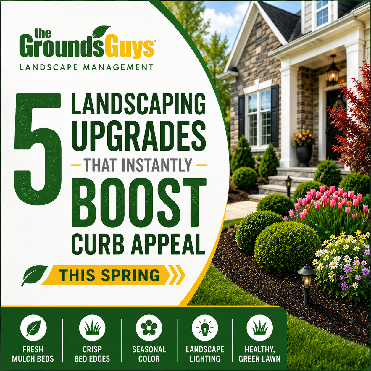 5 Landscaping Upgrades That Instantly Boost Curb Appeal This Spring
