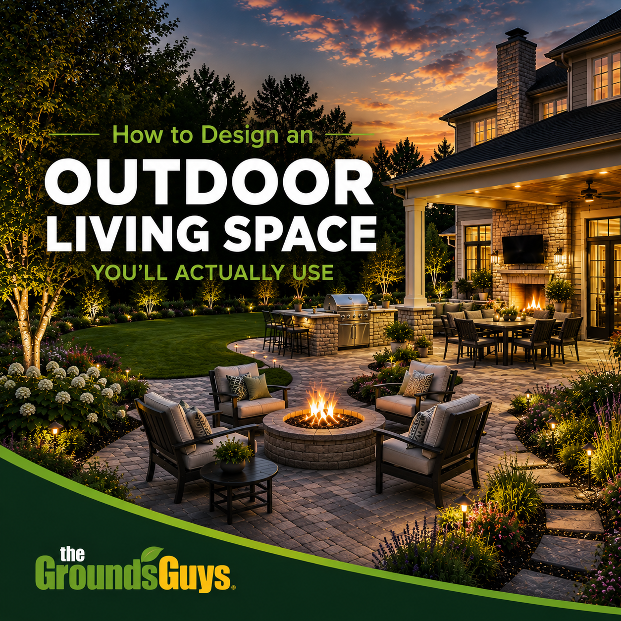 How to Design an Outdoor Living Space You’ll Actually Use