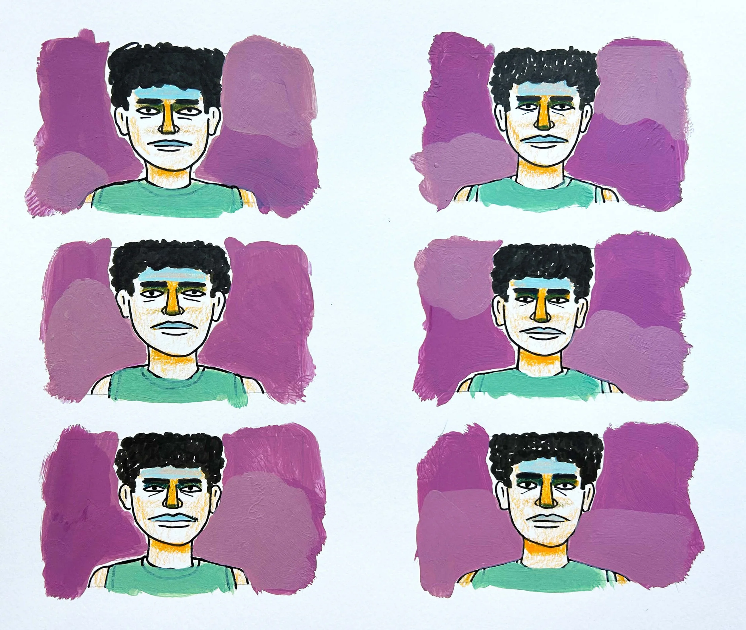 Matthew Lucas Paintings & Drawings