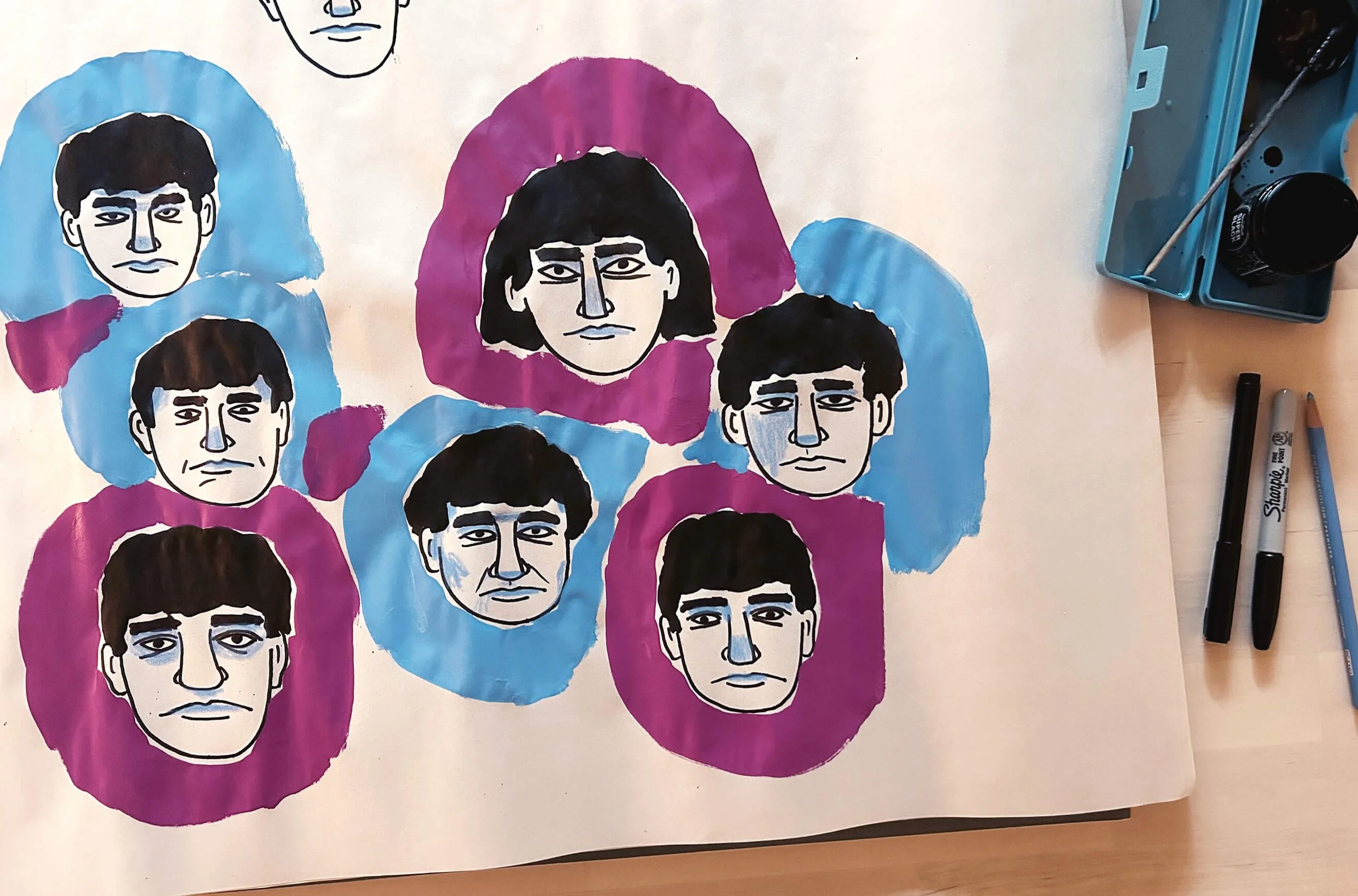 Matthew Lucas Sketches