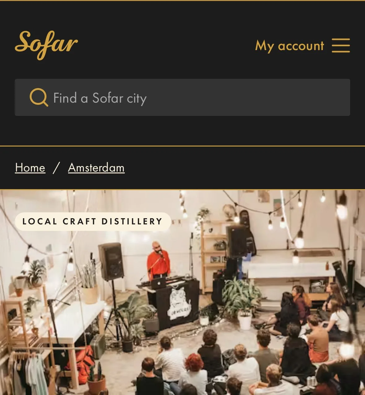 Sofar Sound Amsterdam