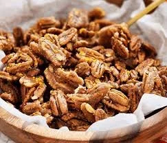Orange Frosted Pecans
