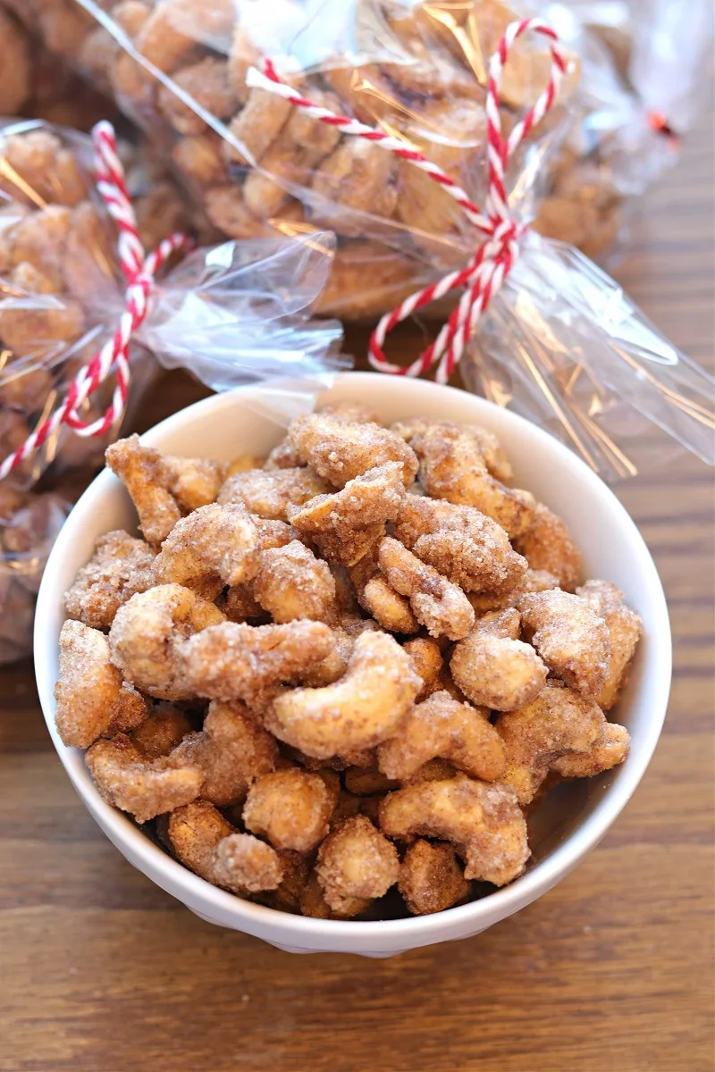 Cinnamon Roasted Cashews