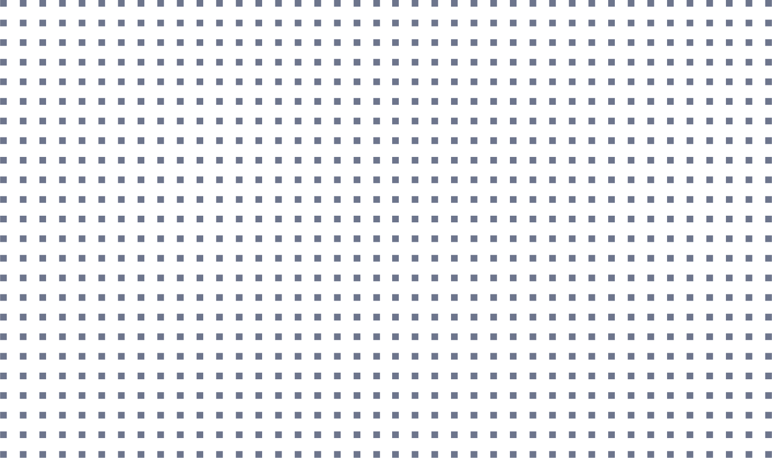 A computer-generated pattern of small light blue squares arranged in a grid on a black background.