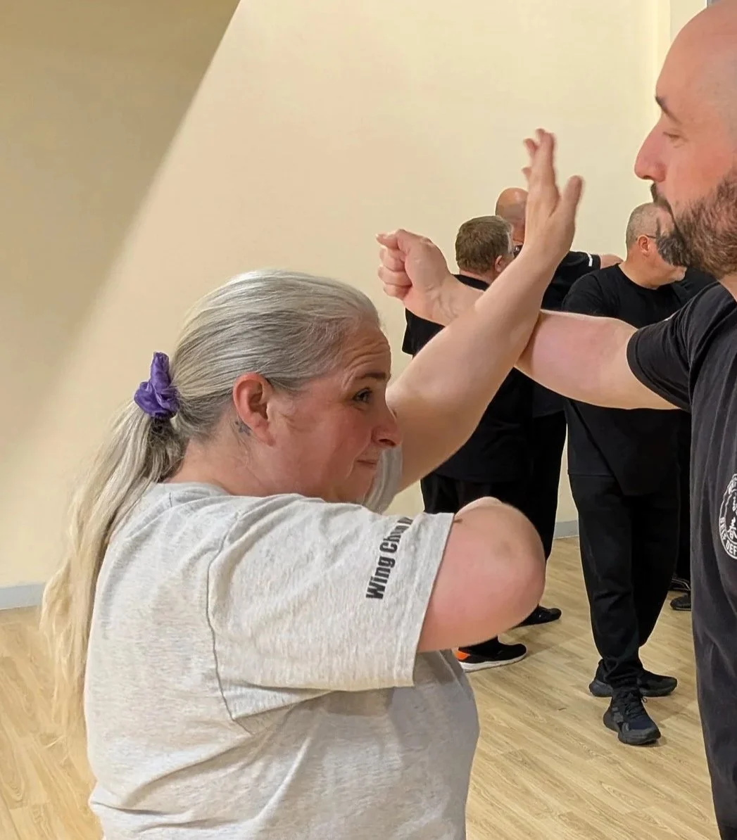 Self-defence training with Wing Chun Kung Fu
