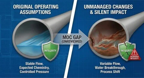 How Management of Change Silently Impacts Pipeline Integrity