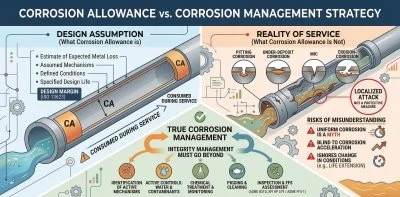 Why Corrosion Allowance Alone Is Not a Corrosion Management Strategy