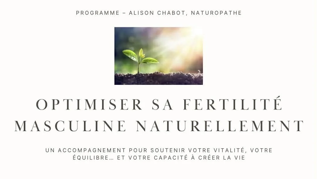 Programme fertilité masculine