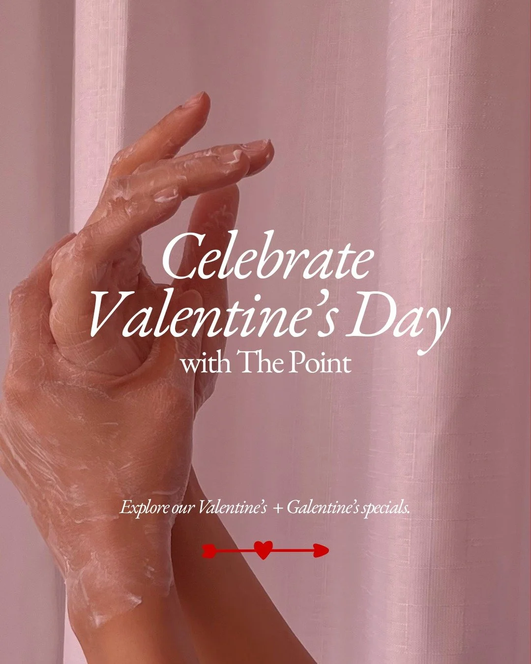 Celebrate Valentine&rsquo;s Day at The Point 💘

This Valentine&rsquo;s Day, treat yourself (or someone you love) to an elevated spa experience designed for connection, relaxation, and a little indulgence. From our Galentine&rsquo;s self-care pairing