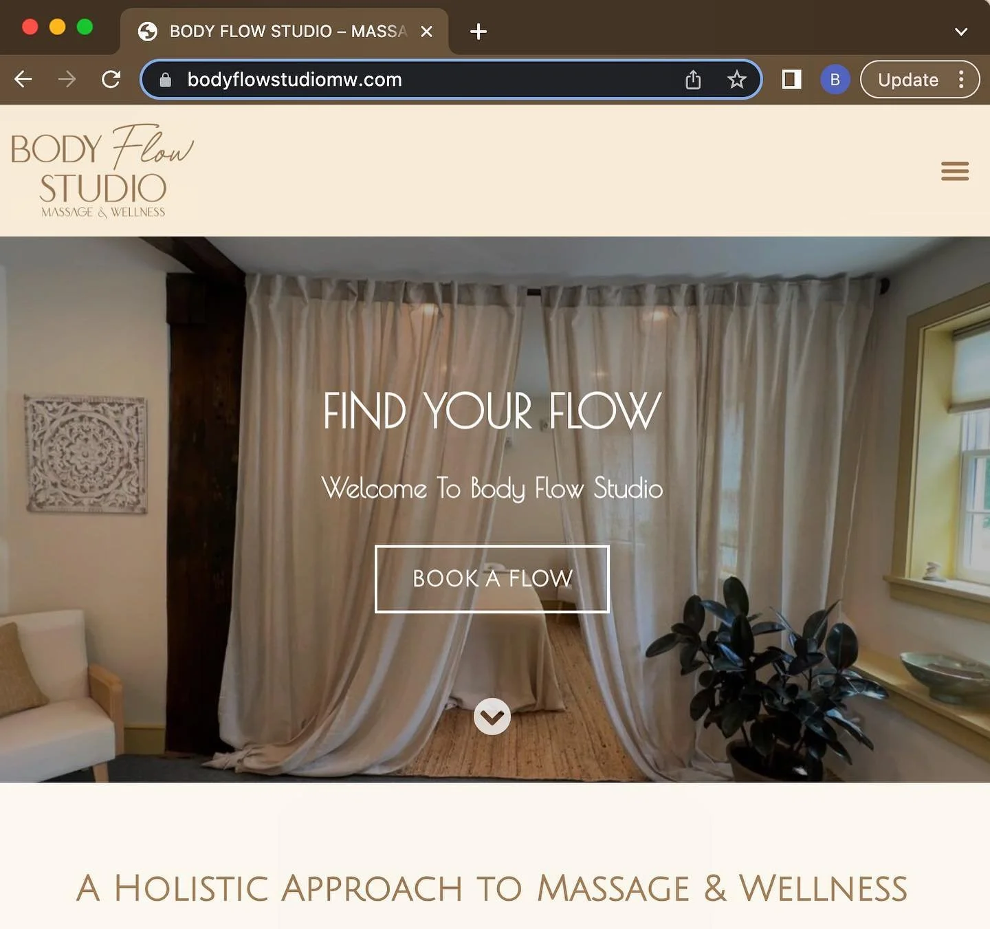 💻📱
Body Flow Studio&rsquo;s website is ready for you to scroll through!! 

www.bodyflowstudiomw.com

Check out our site for information regarding the studio, session descriptions, pricing, bookings, and what my philosophy &amp; practice is all abou