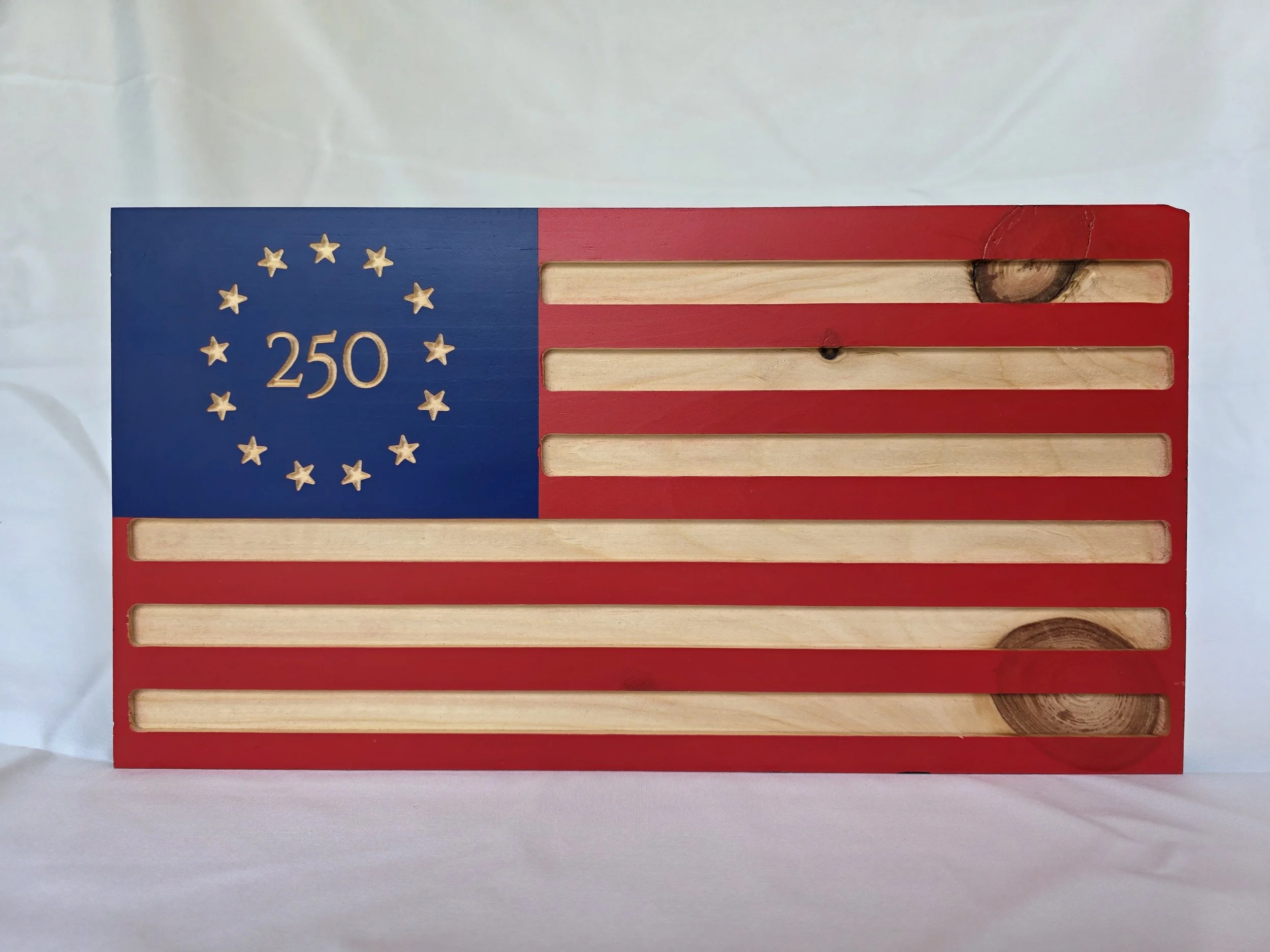 Small 250th Anniversary US Flag