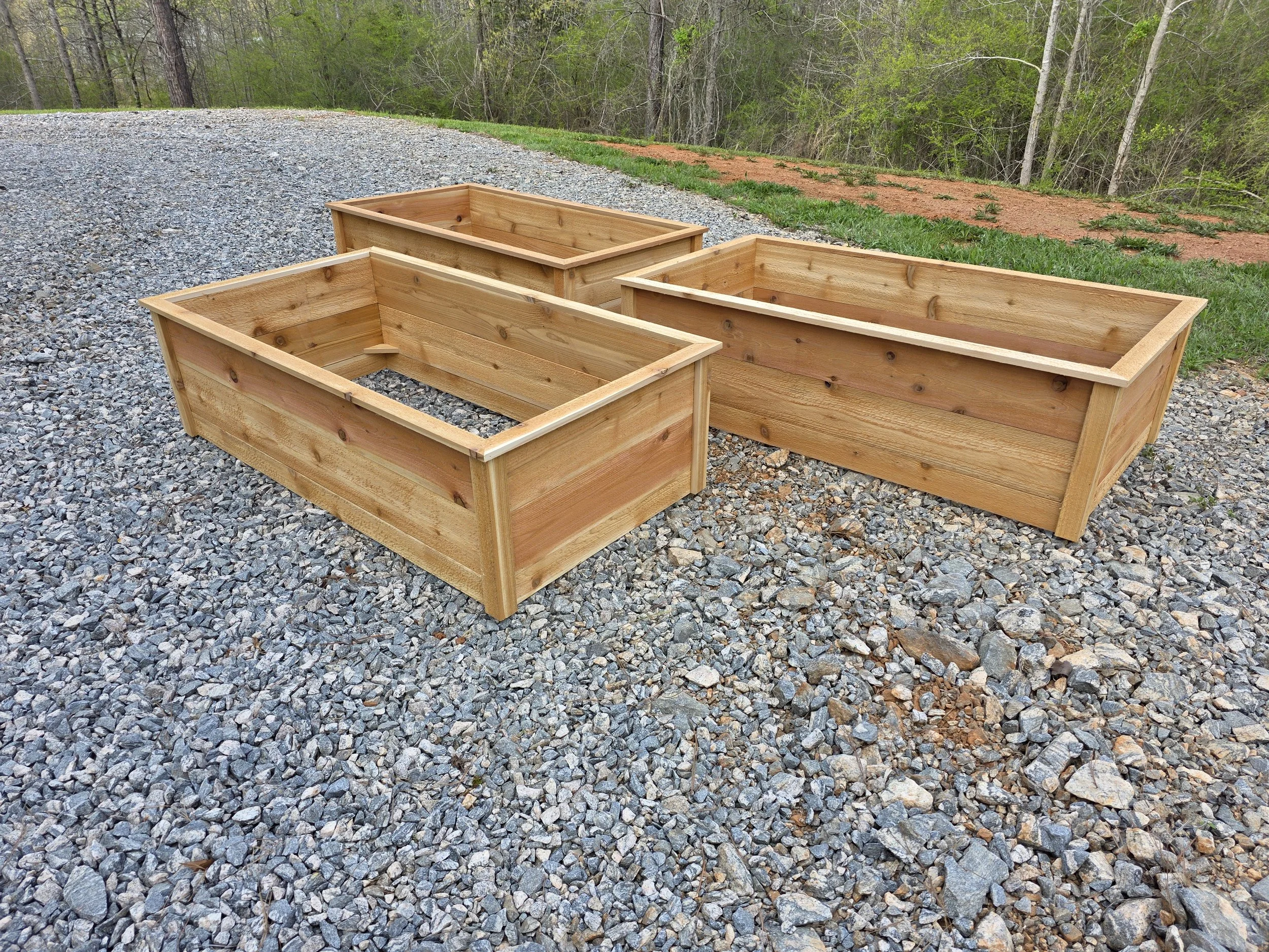 Cedar Raised Bed Planters