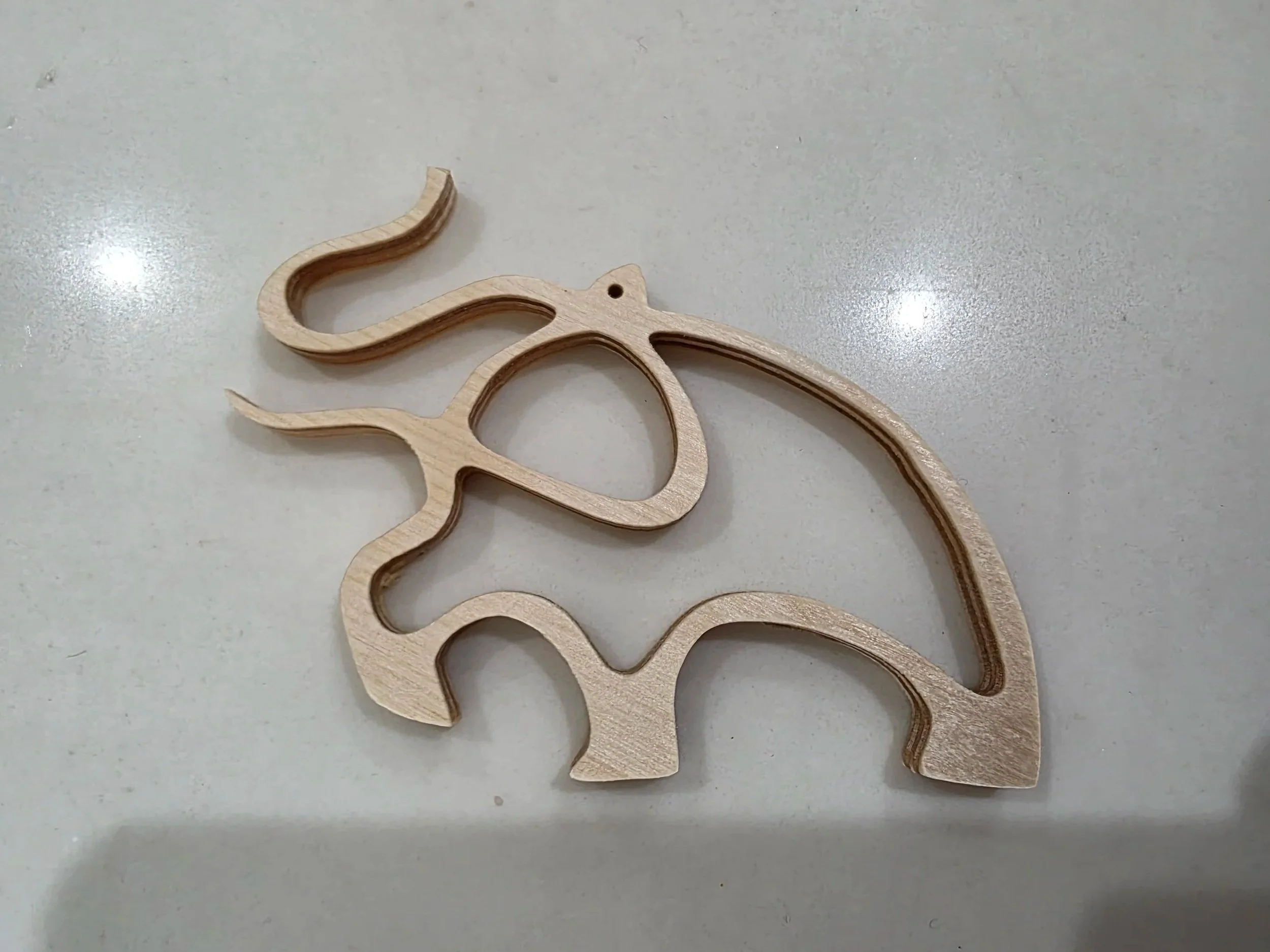 Elephant Christmas Ornament