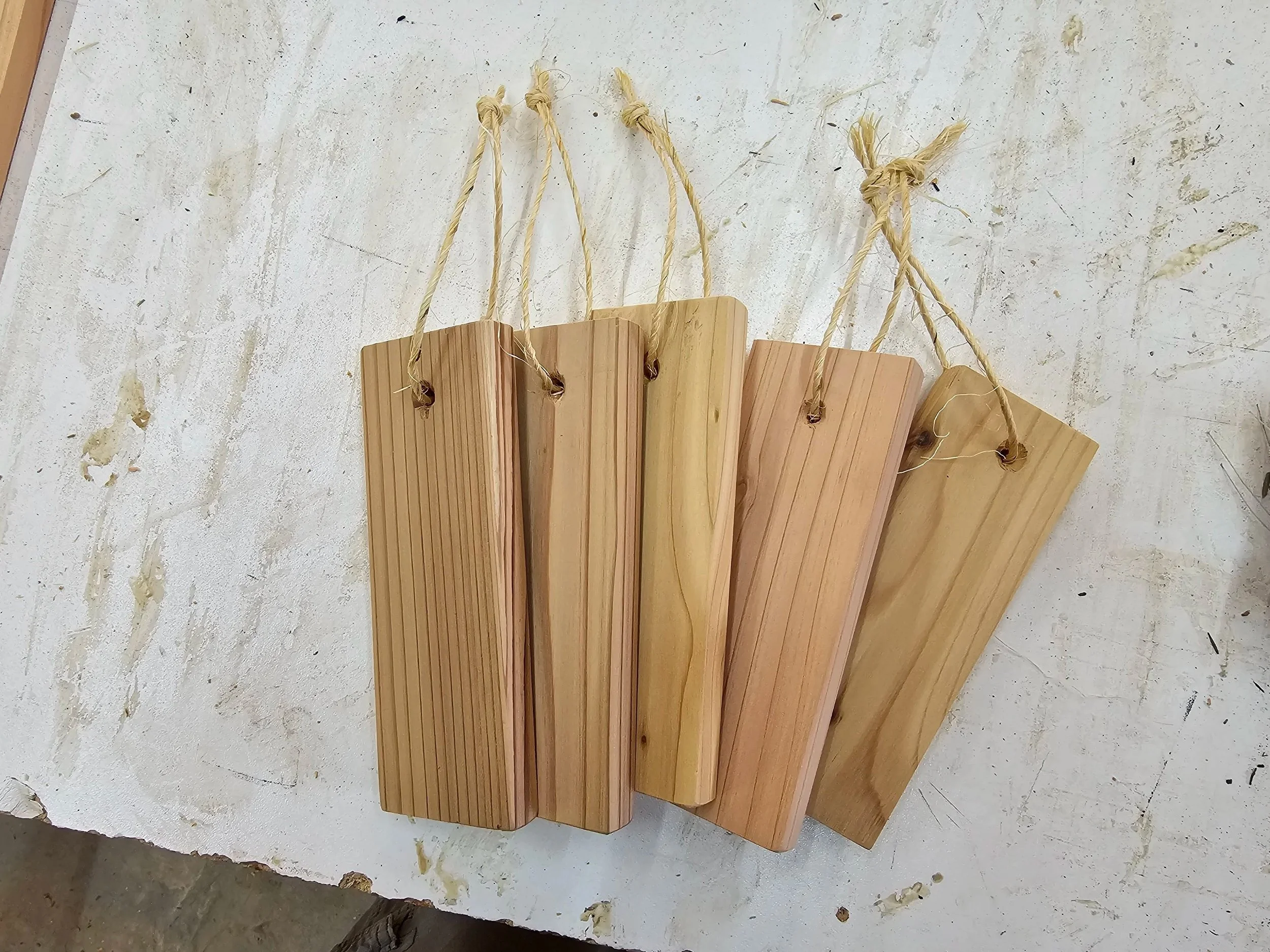Rectangle Cedar Closet Hanger