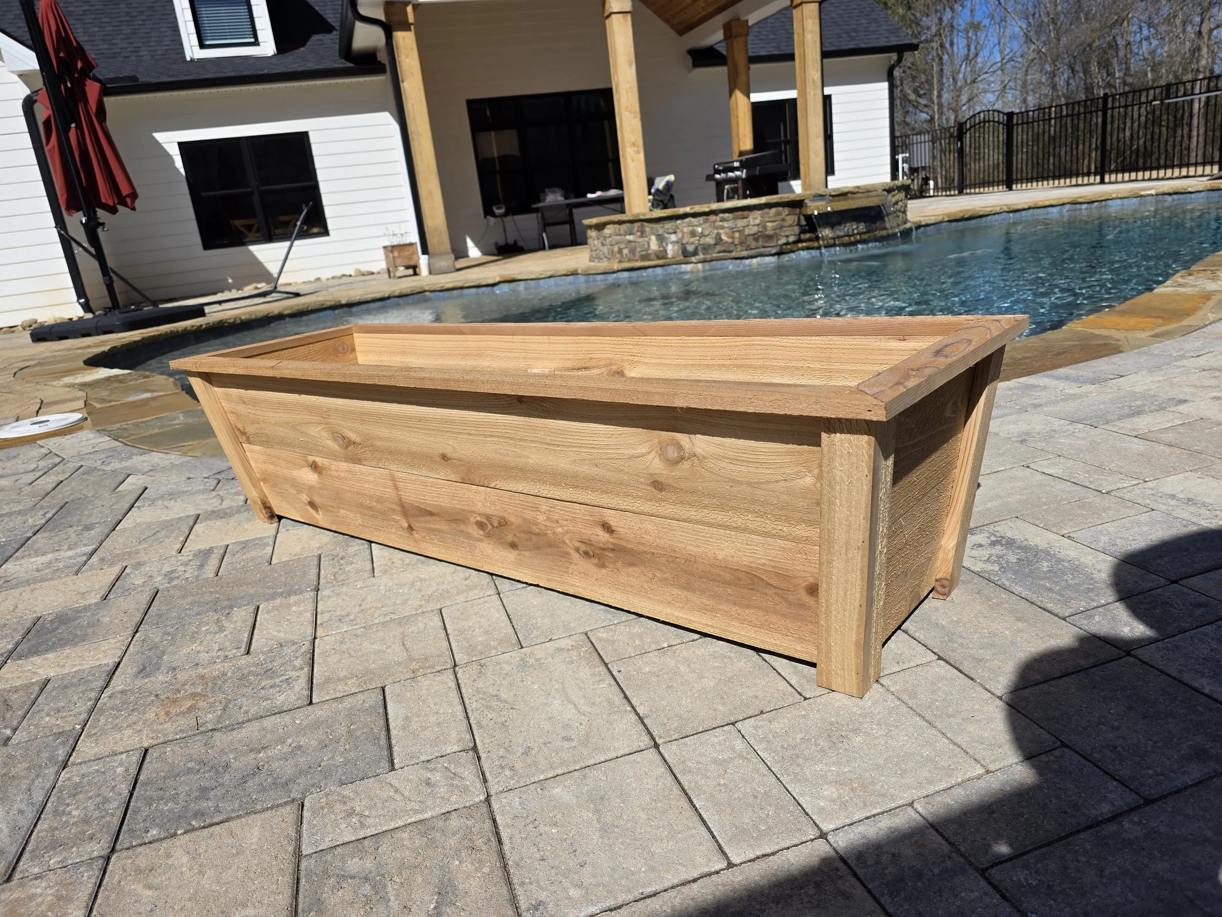 Cedar Tapered Planter Box