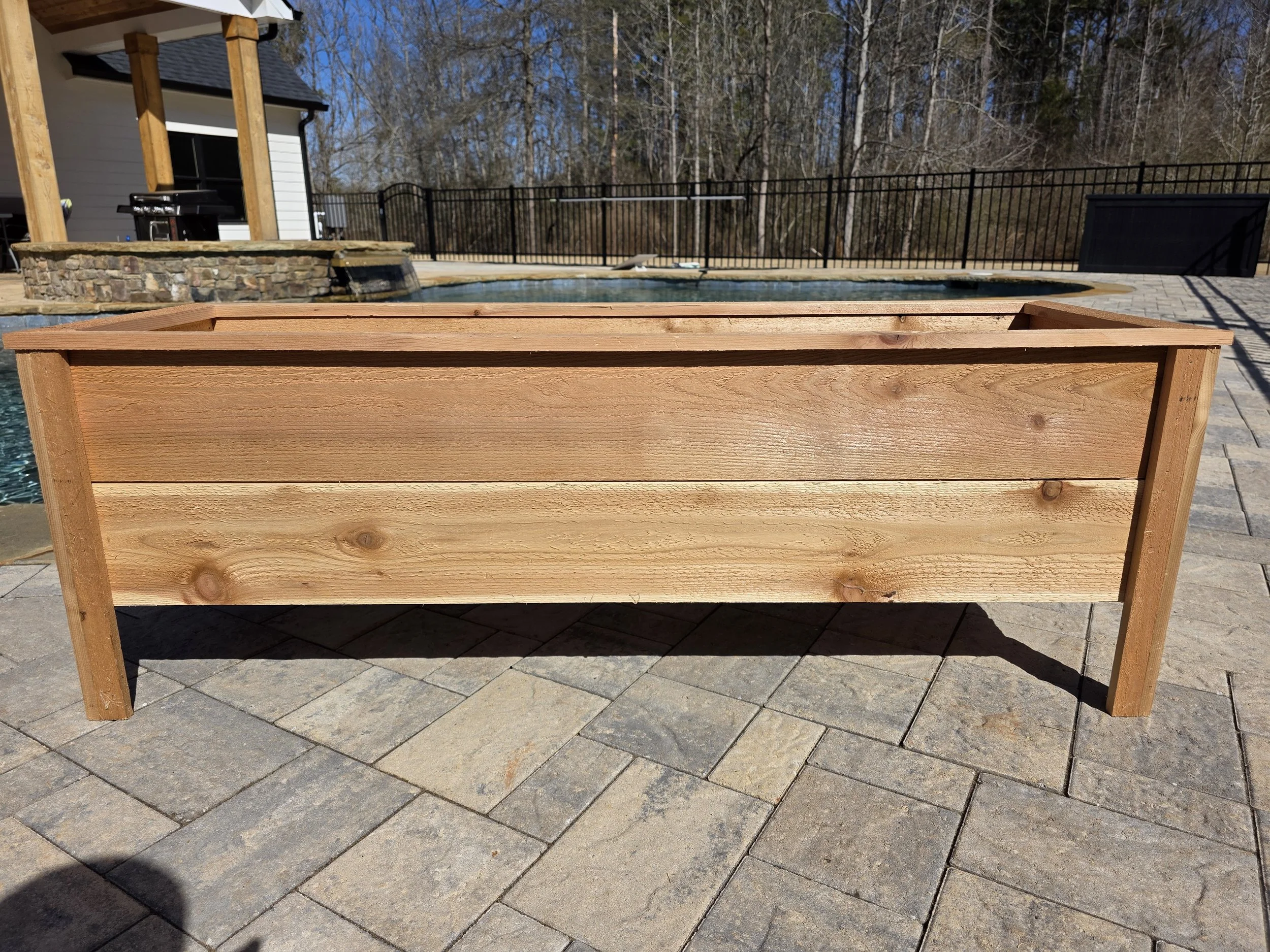 Cedar Elevated Planter Box