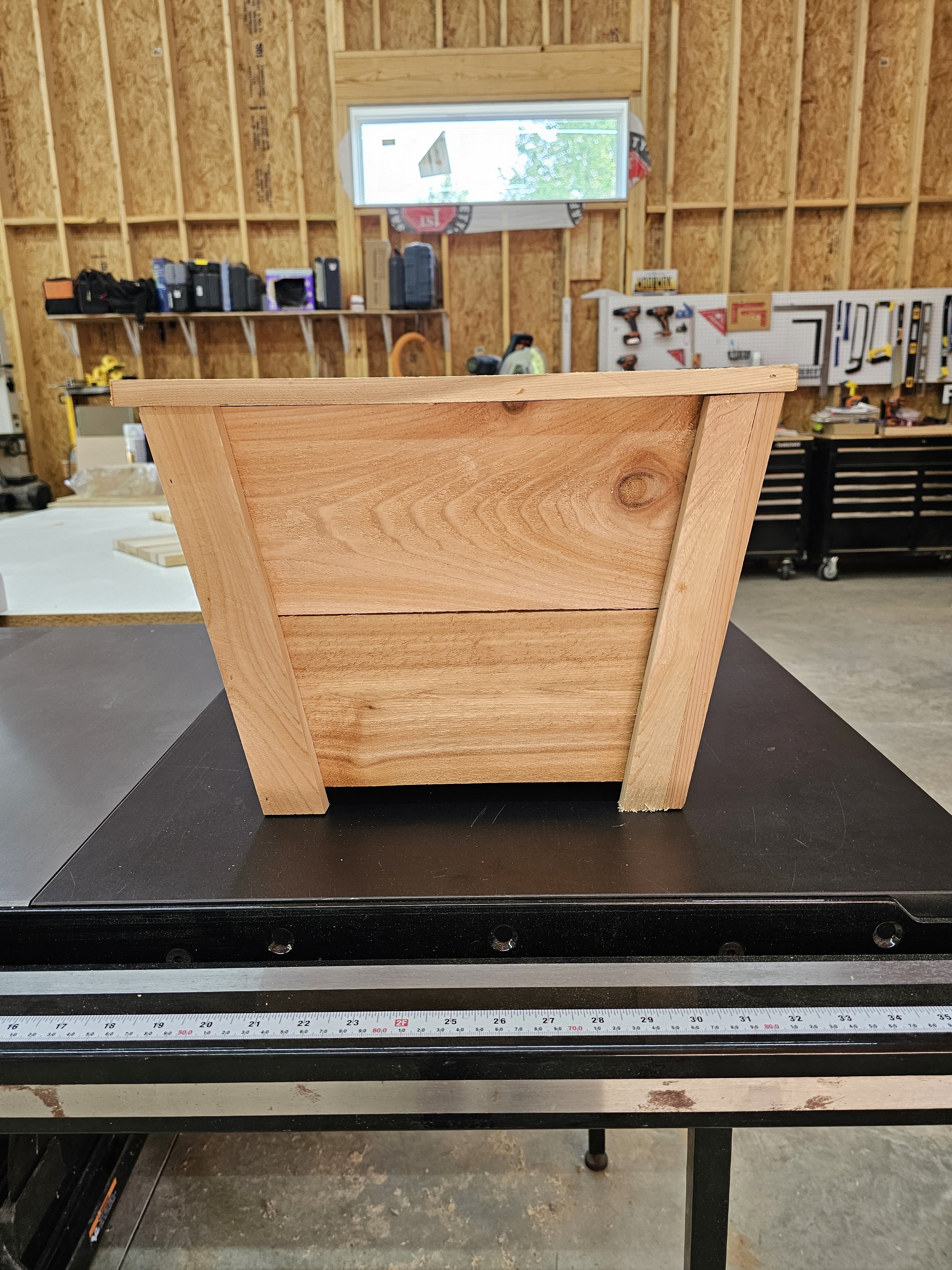 Tapered Cedar Planter