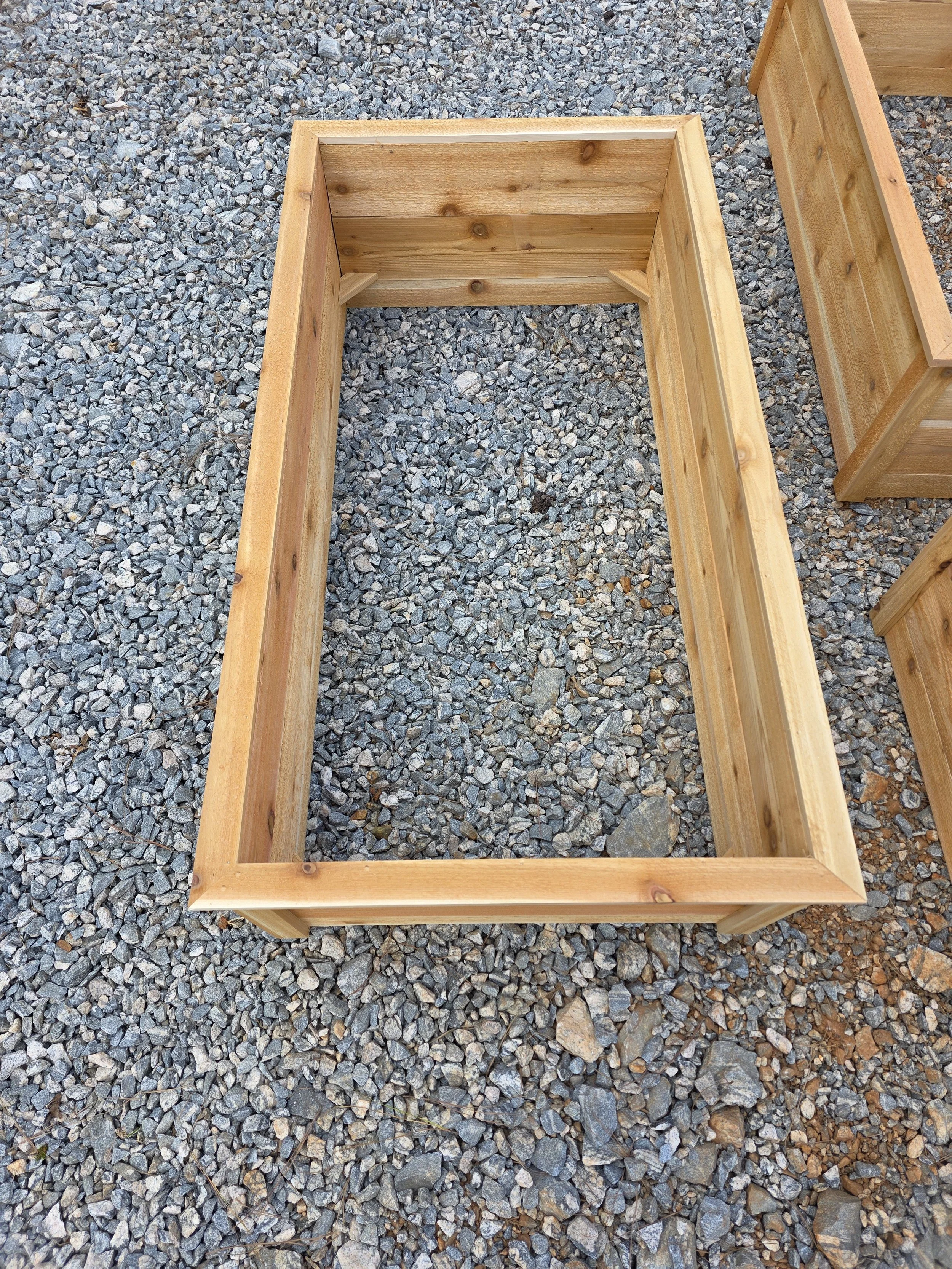 Cedar Raised Bed Planters