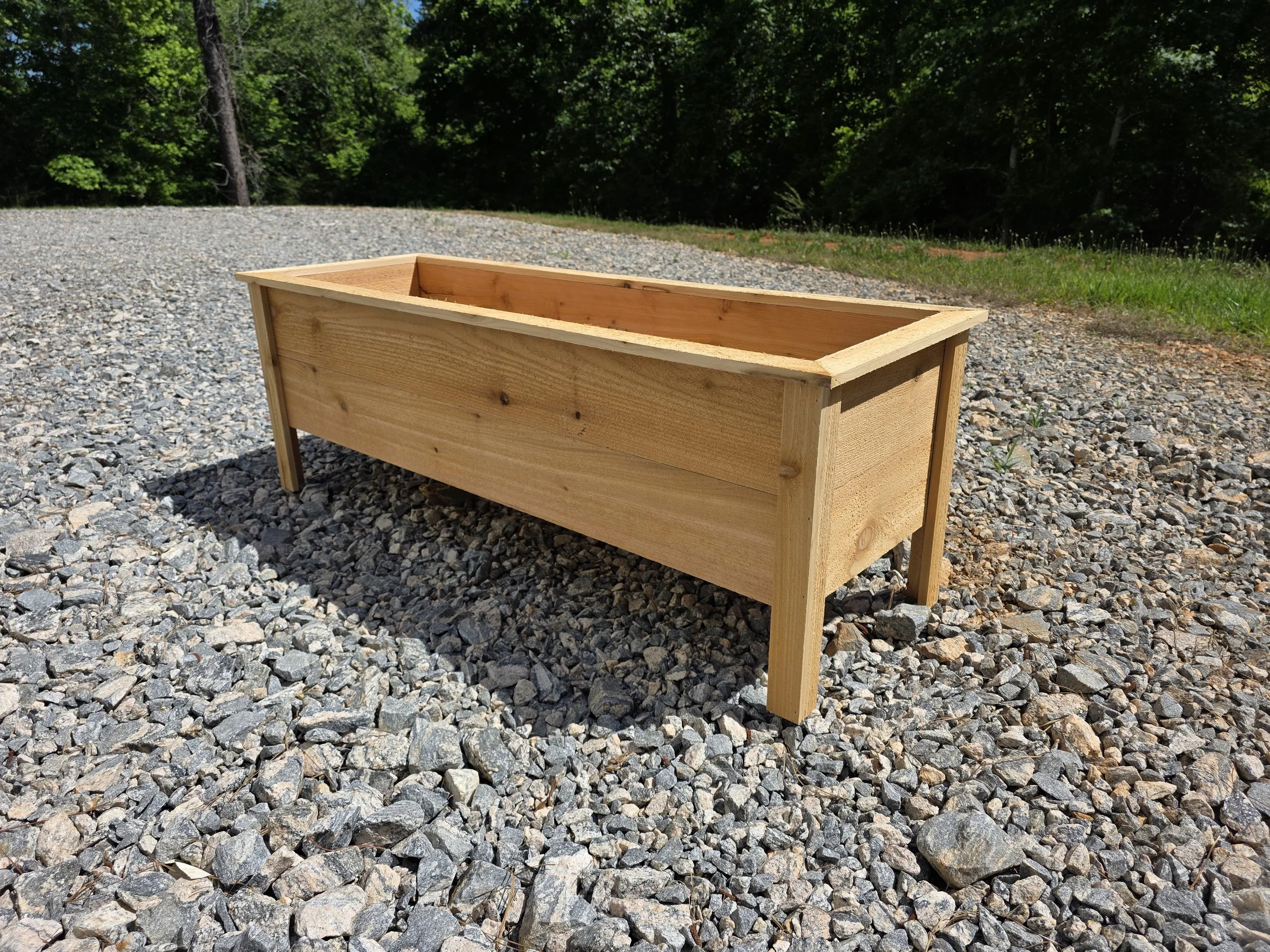 Elevated Cedar Planter