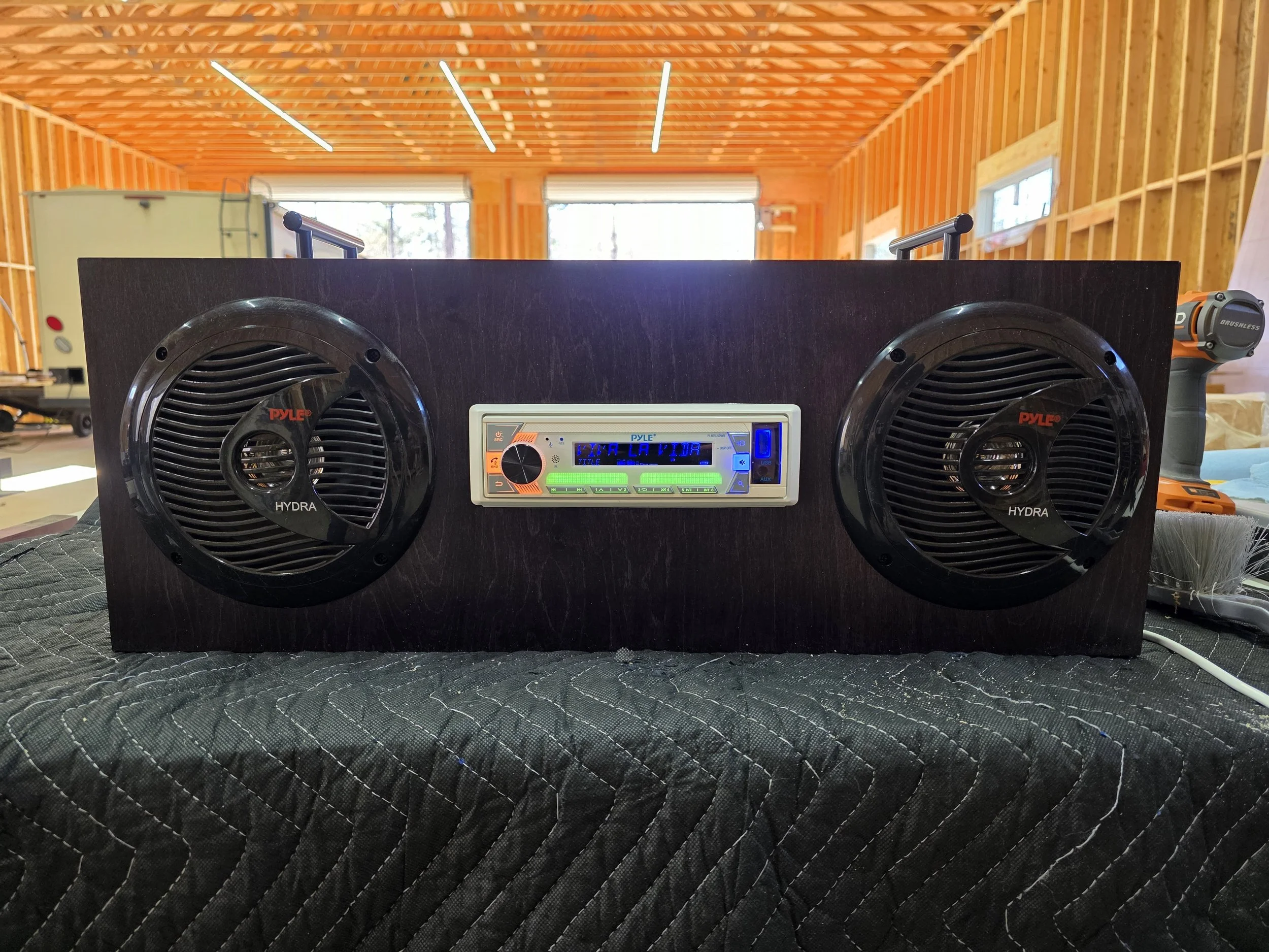 Portable Speaker Systems with Head Unit