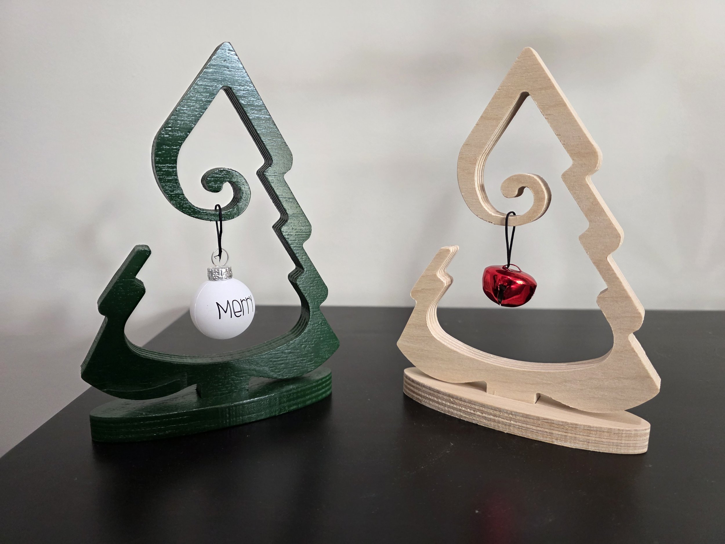 Christmas Tree with Ornament Decoration