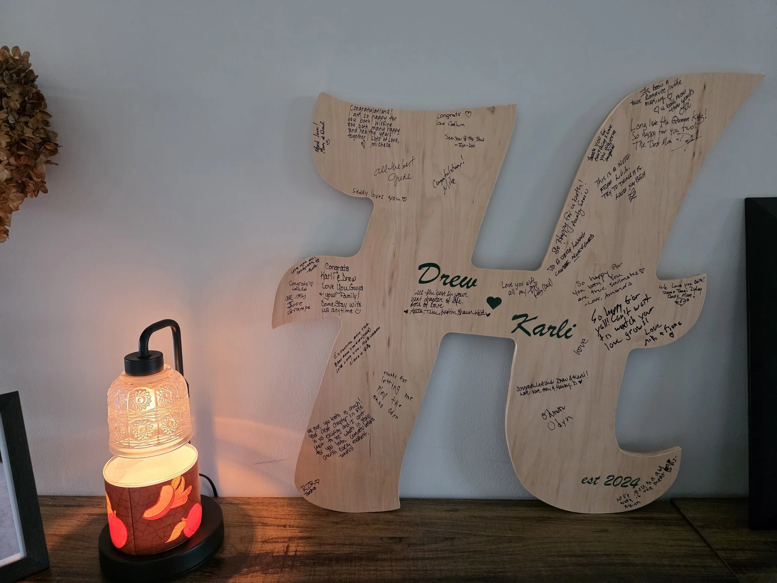 Wedding Signature "Guest Book" Sign