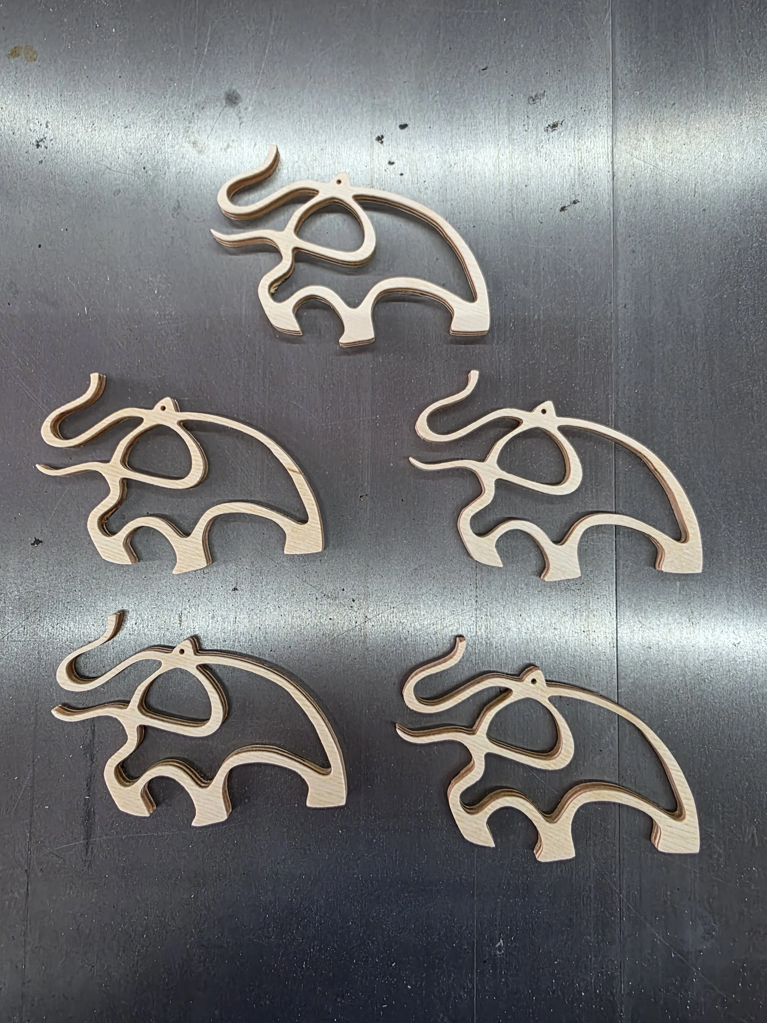 Elephant Christmas Ornament