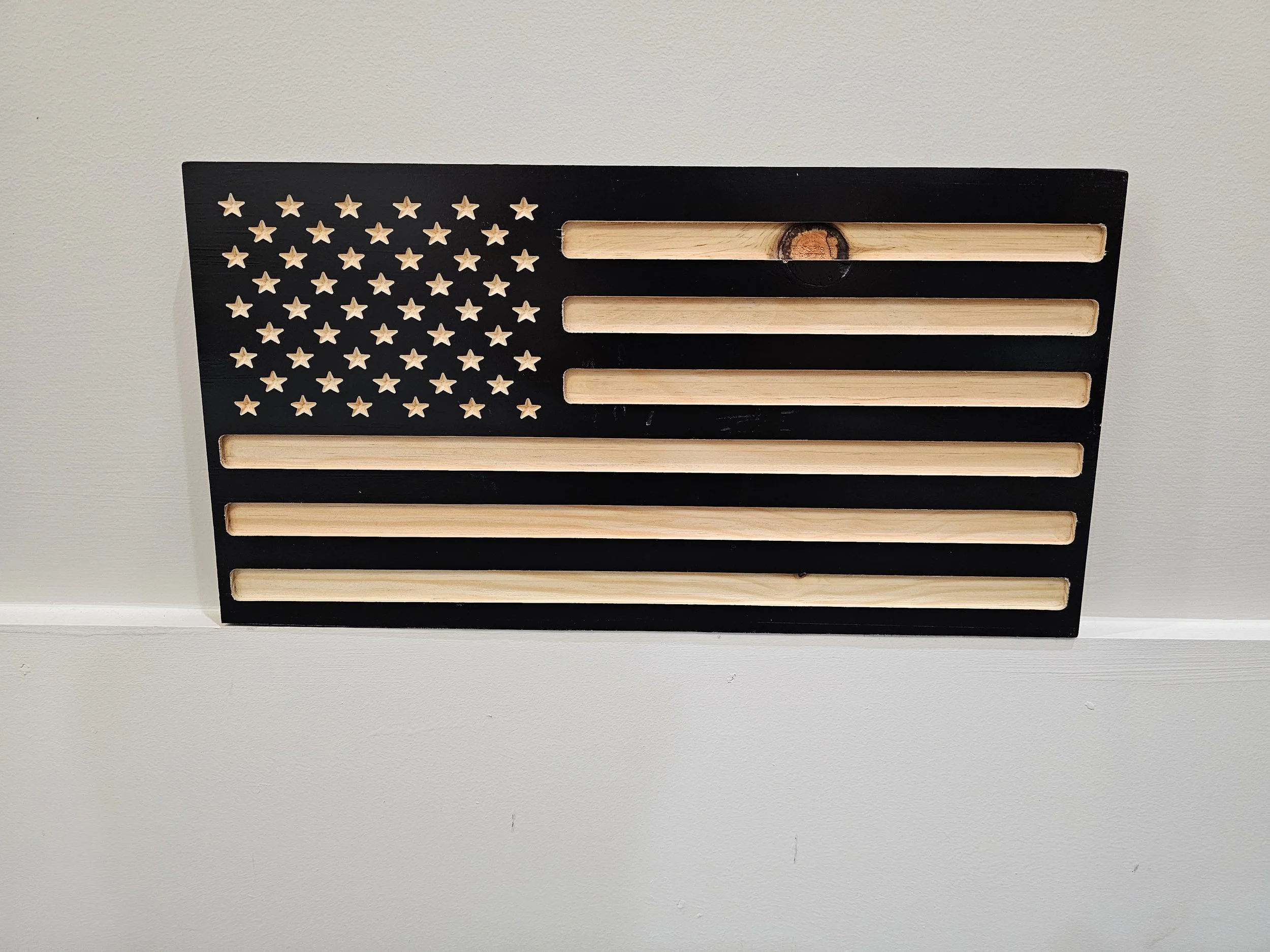 Black American Flag 