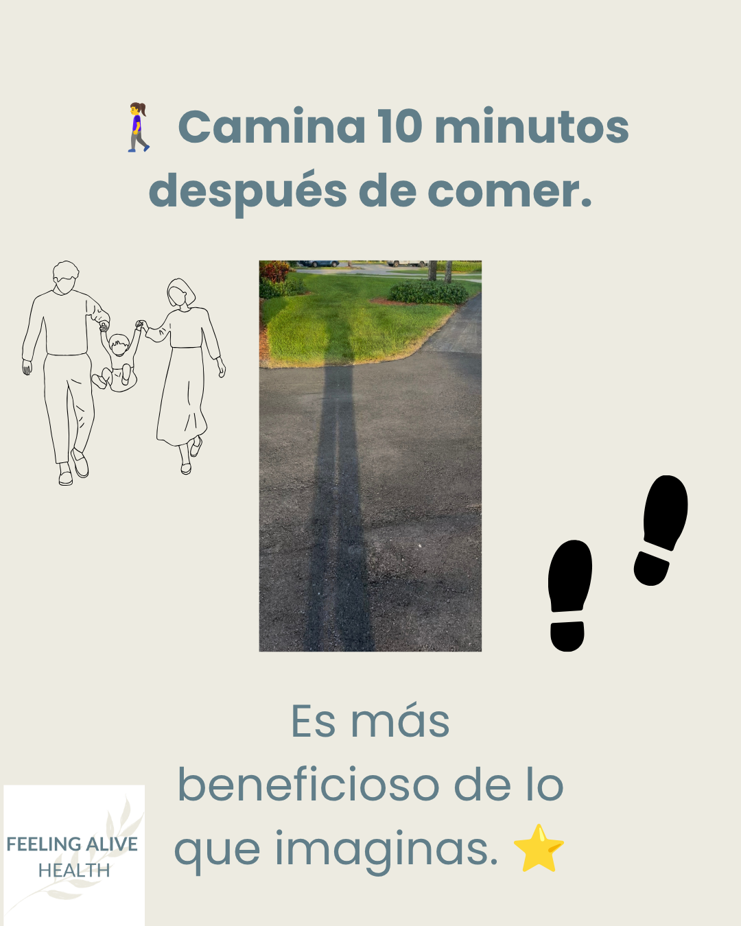 Caminar 10 Minutos Después de Comer Está Subestimado