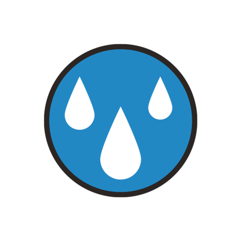 Symbole représentant sans danger pour les nappes phréatique