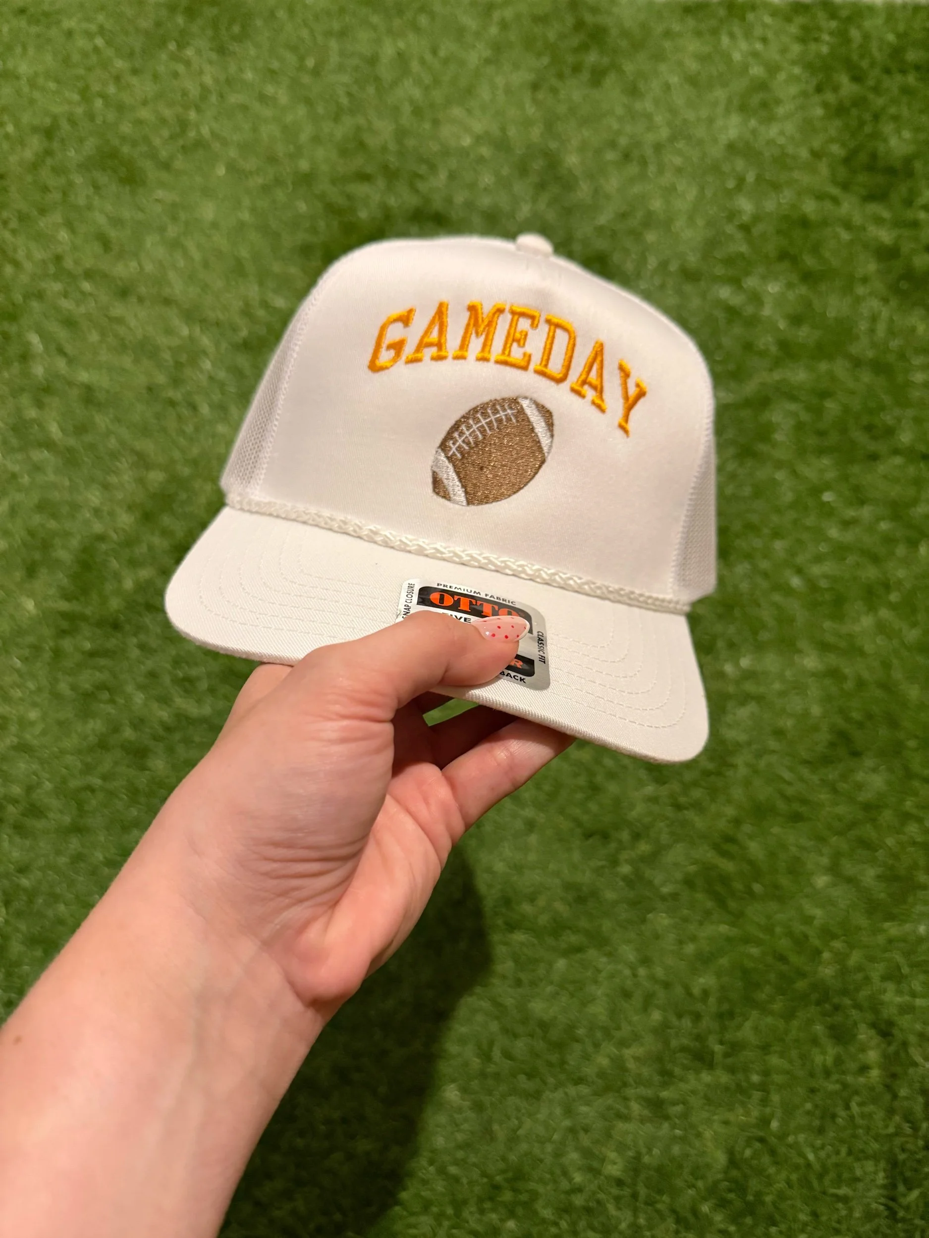 Gold Gameday Trucker Hat