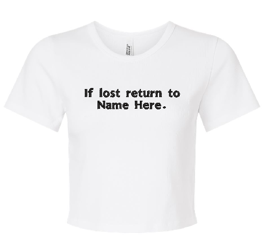 If Lost Baby Tee