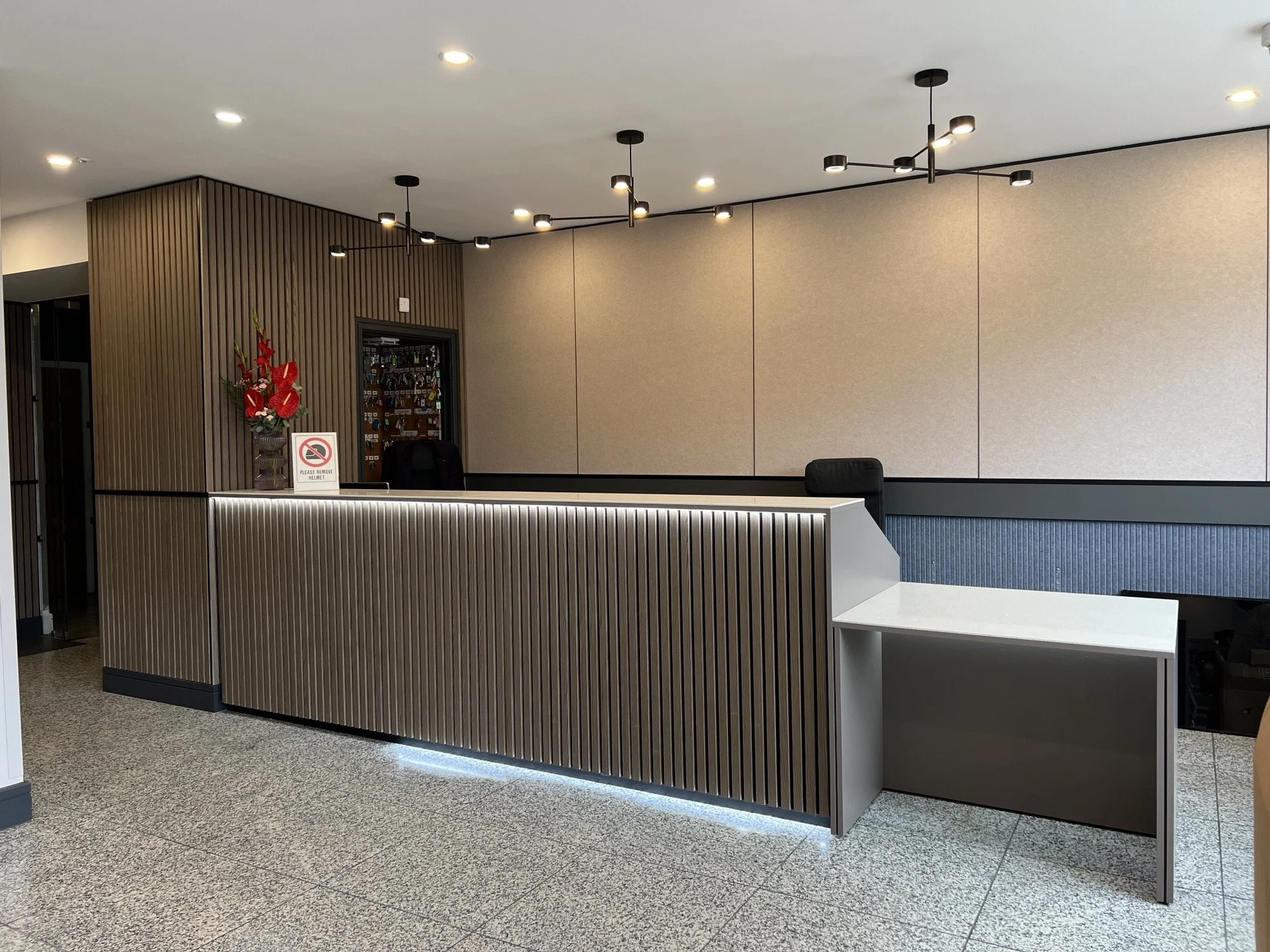 Reception Refurbishment at 9 Albert Embankment, London SE1