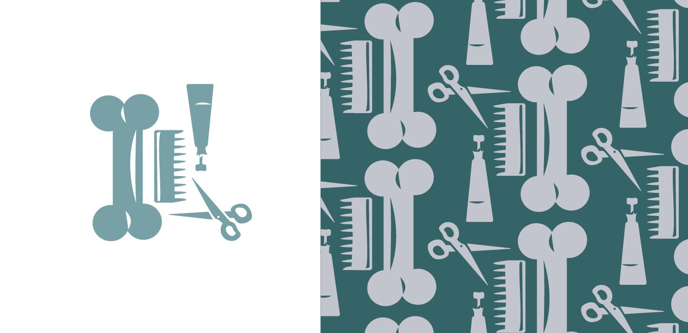 Hand-drawn custom pattern