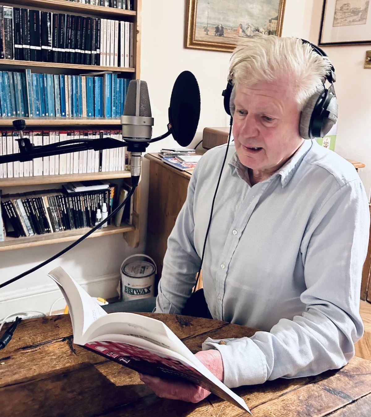 Listen to four extracts from “The Way to Hornsey Rise”