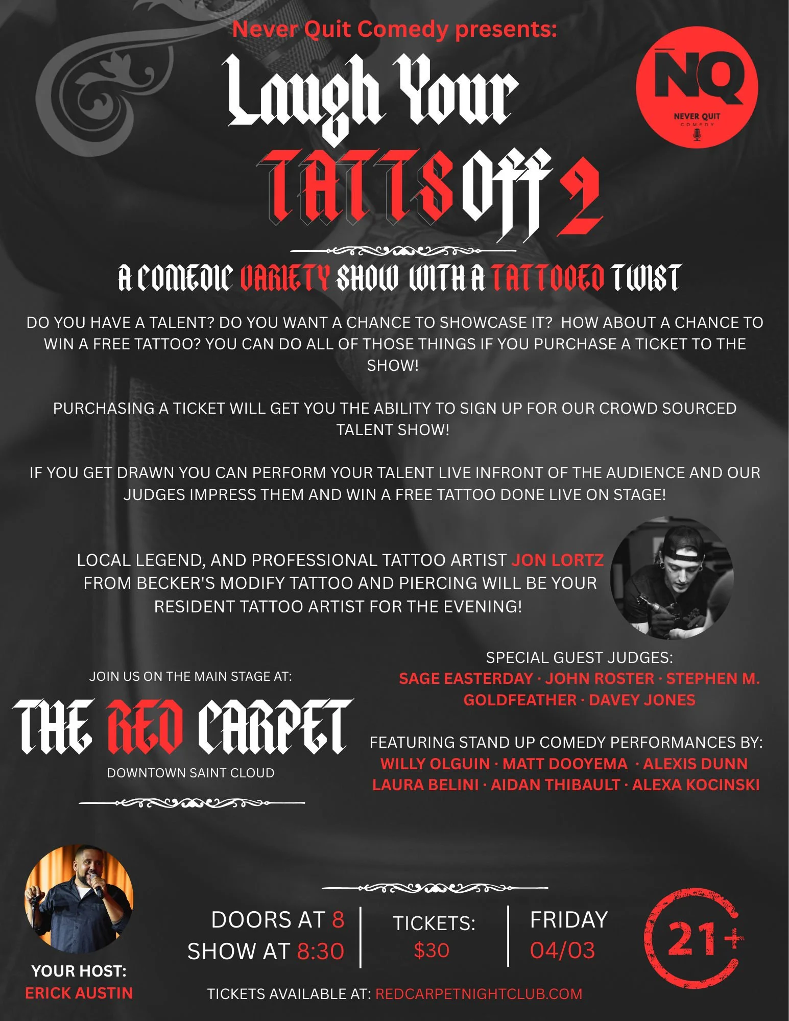 Laugh Your Tats Off 2