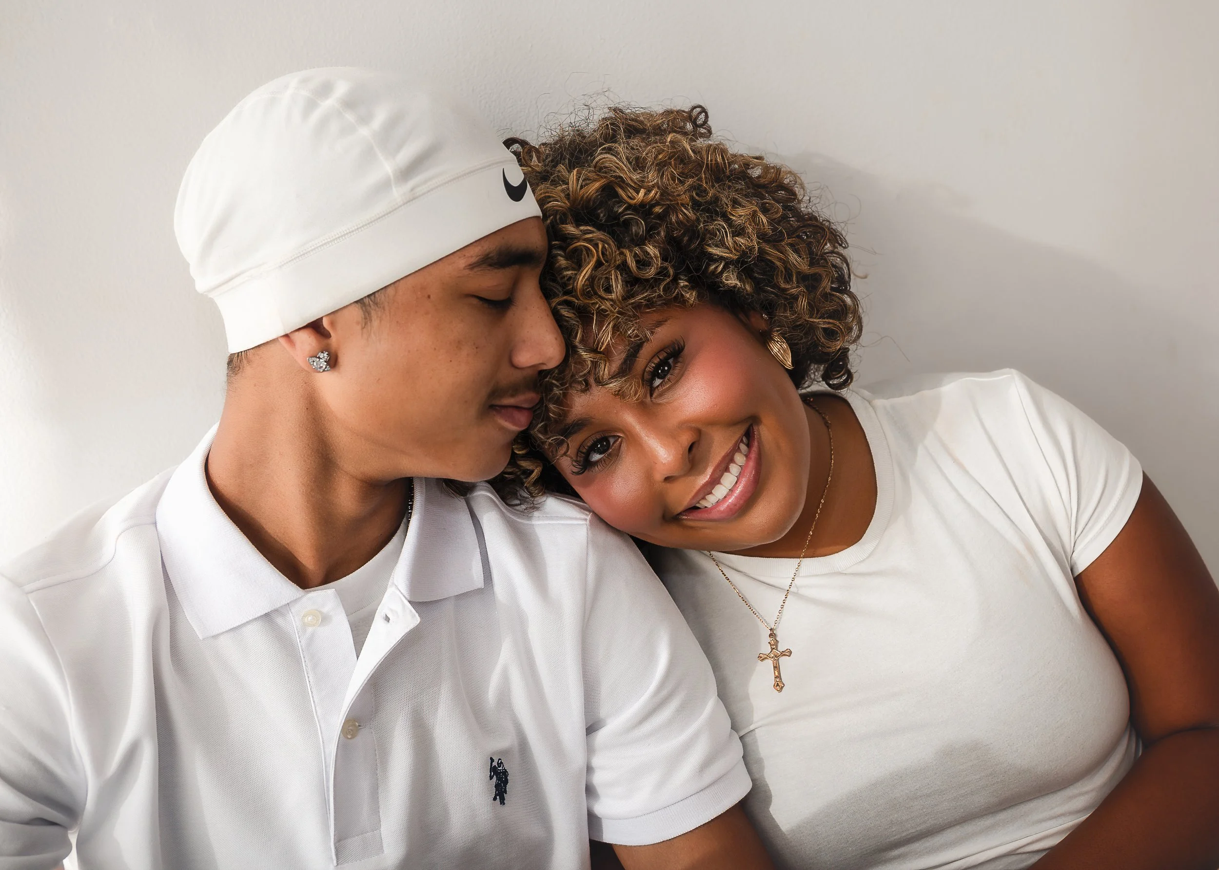 couples session in studio