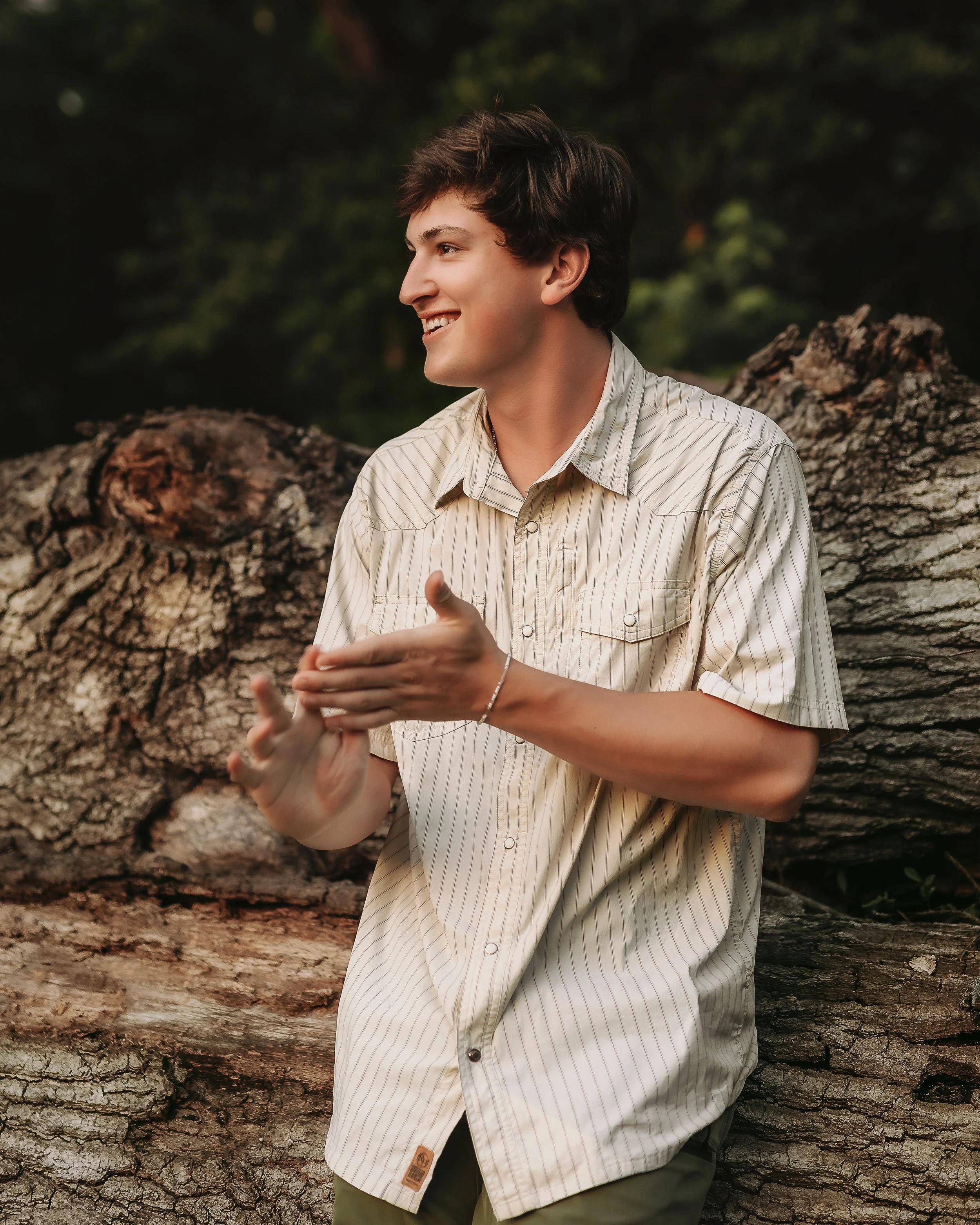 portrait session outdoors