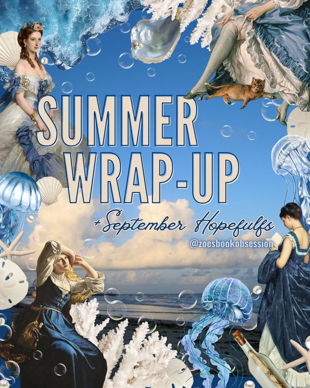 🌊 Summer Wrap-Up &amp; September Hopefuls 🌊

🐟 We are back to our regularly scheduled program of me posting my wrap-ups late 🫡

🐬 Lots of romance with a splash of fantasy, I&rsquo;m so excited (and terrified) to dive more into R.F. Kusng&rsquo;s