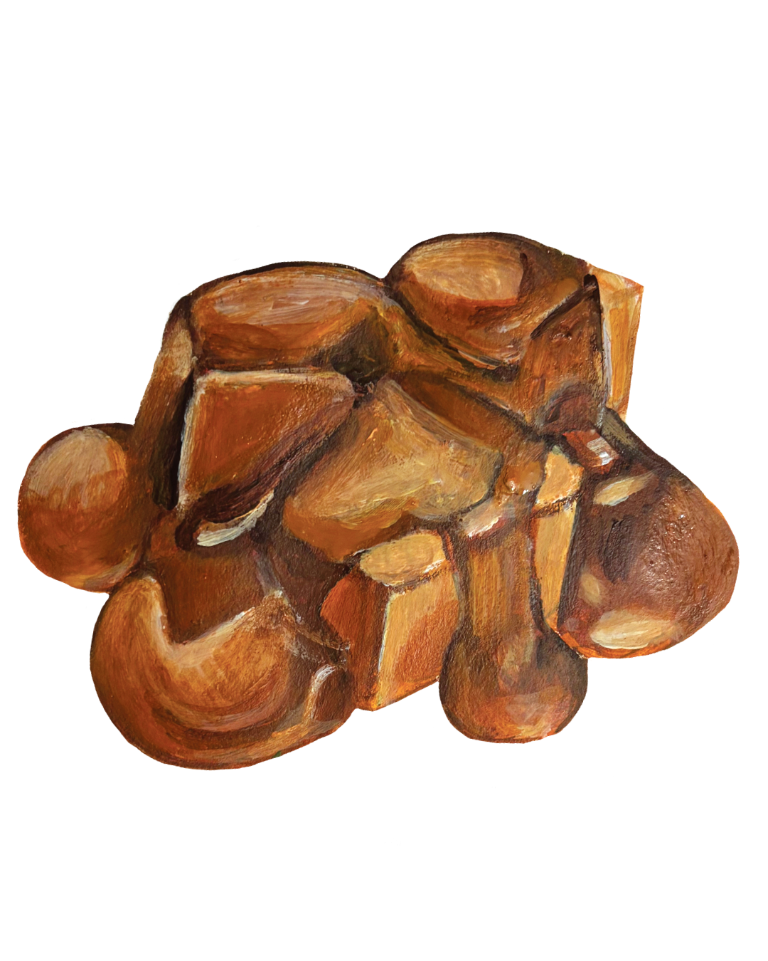 Bespoke Caramel wall vinyls for a corporate office venue Gu Desserts