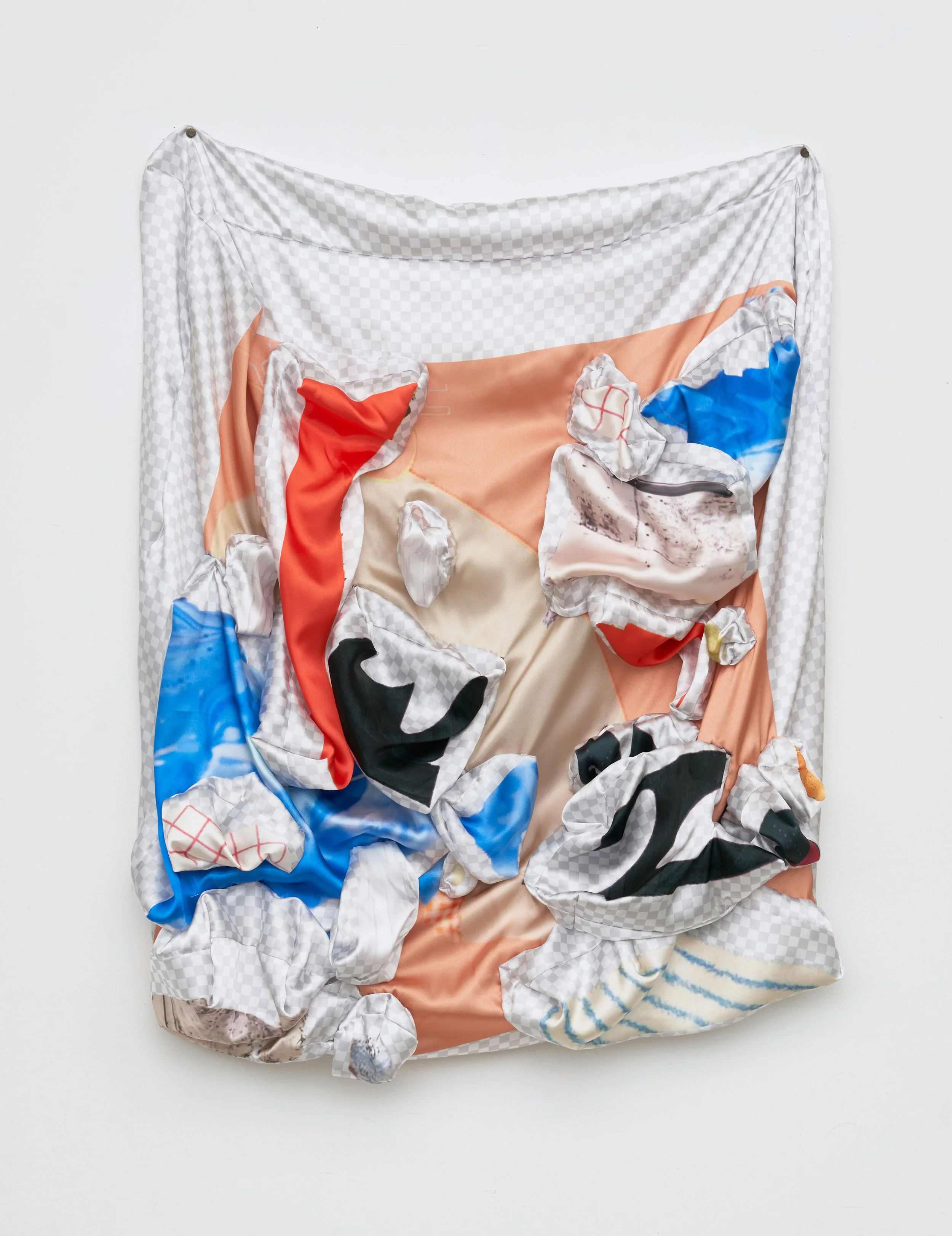 디지털 껍질01, 2022,샤무즈 공단에 디지털 프린트, 손바느질,90x90cm .jpg