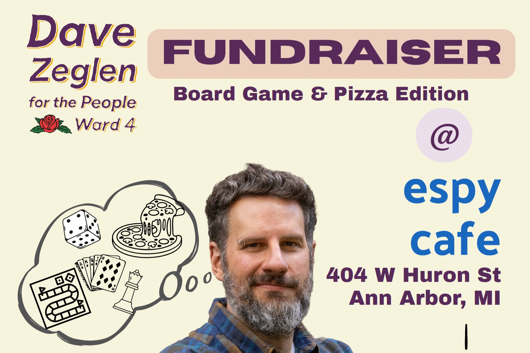 Fundraiser at Espy Cafe