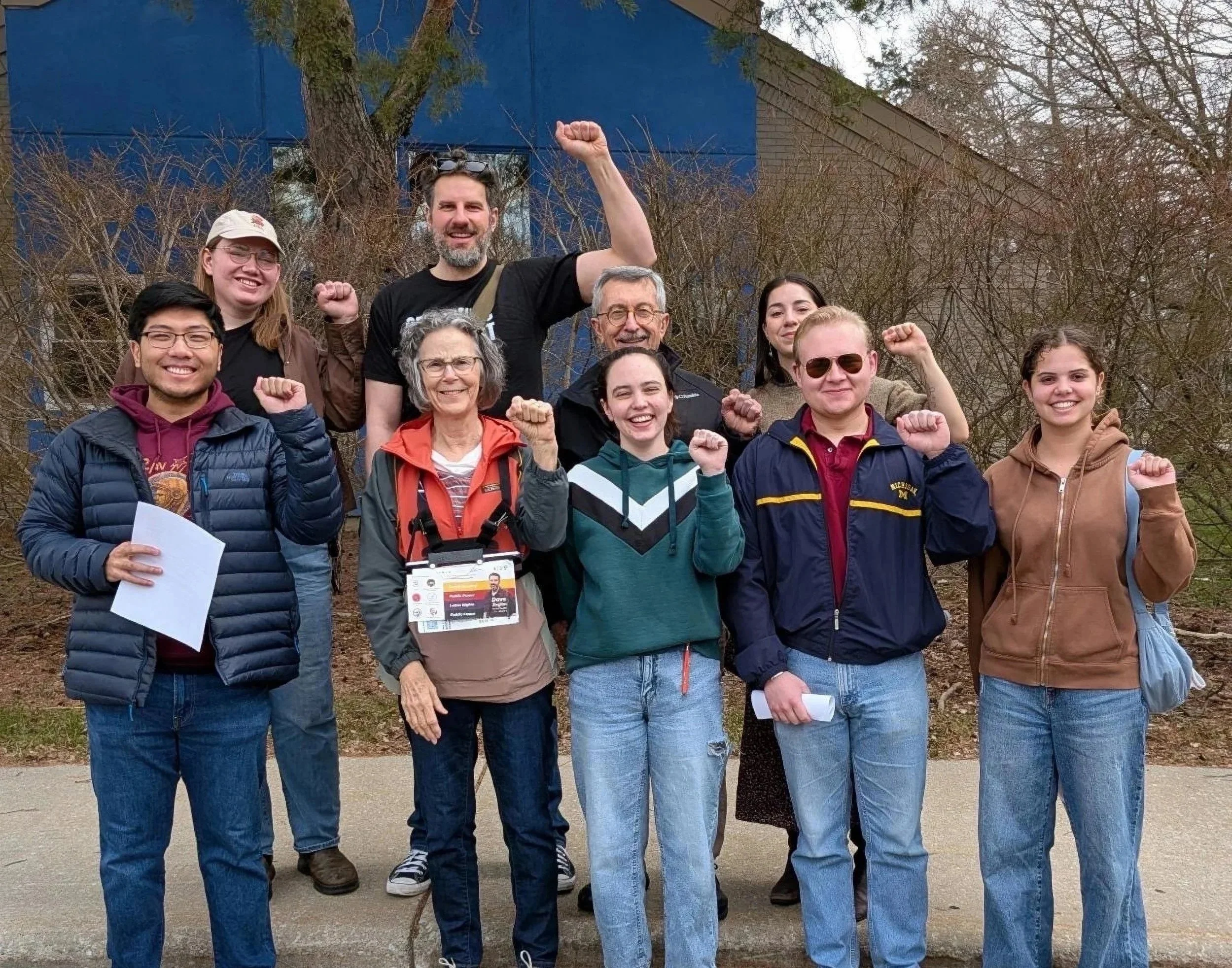 May 17th Canvassing for Dave Zeglen